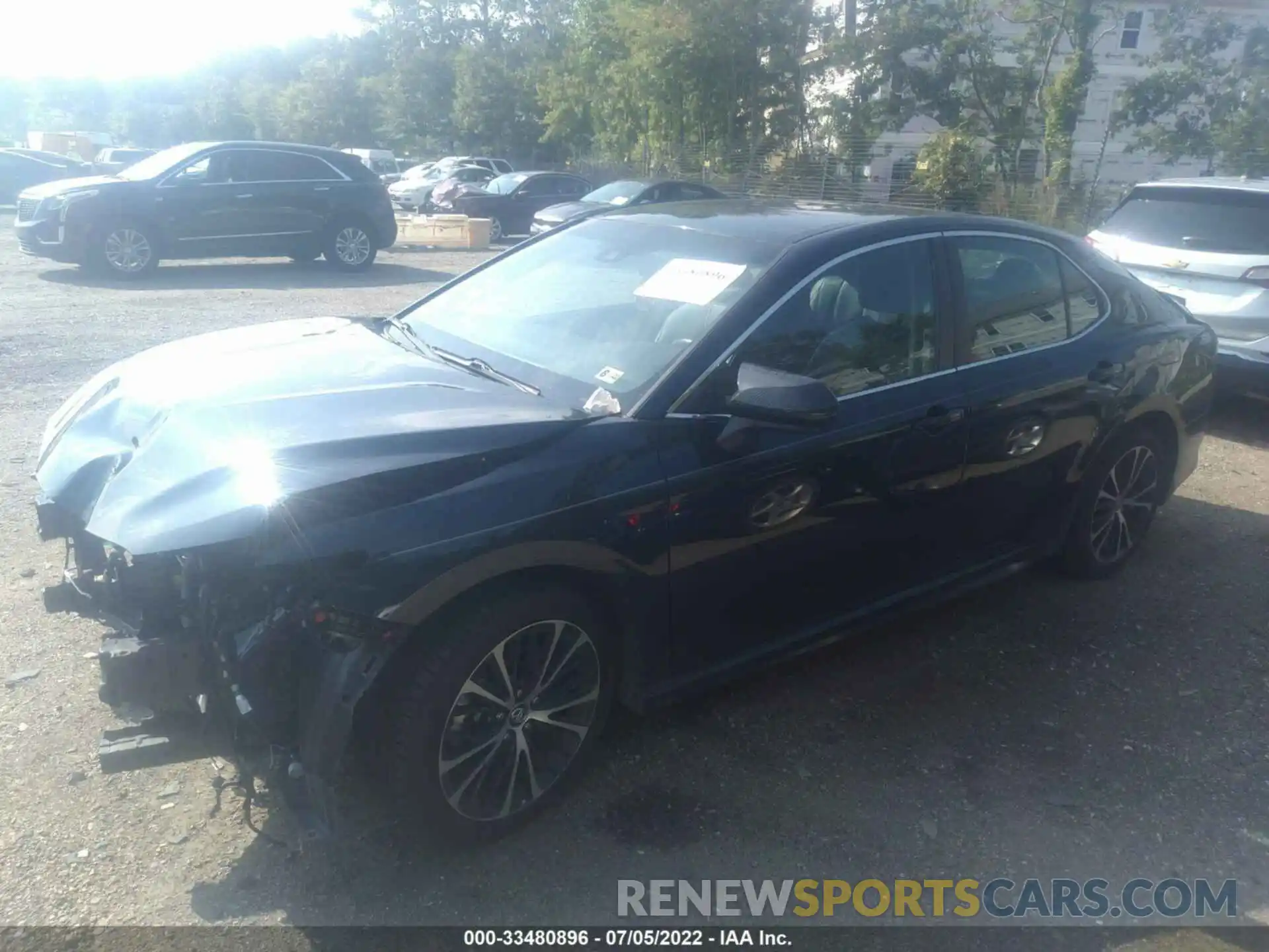 2 Photograph of a damaged car 4T1B11HK8KU816253 TOYOTA CAMRY 2019