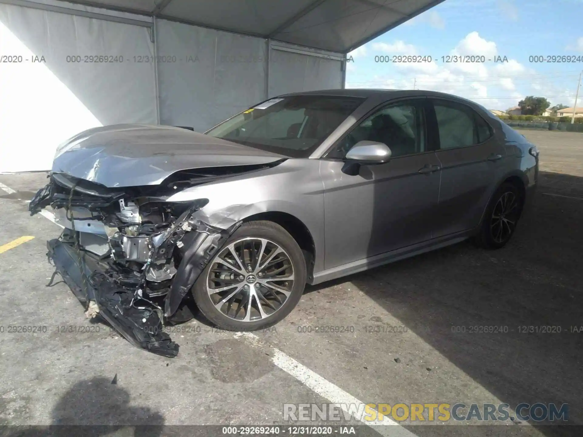 2 Photograph of a damaged car 4T1B11HK8KU817208 TOYOTA CAMRY 2019