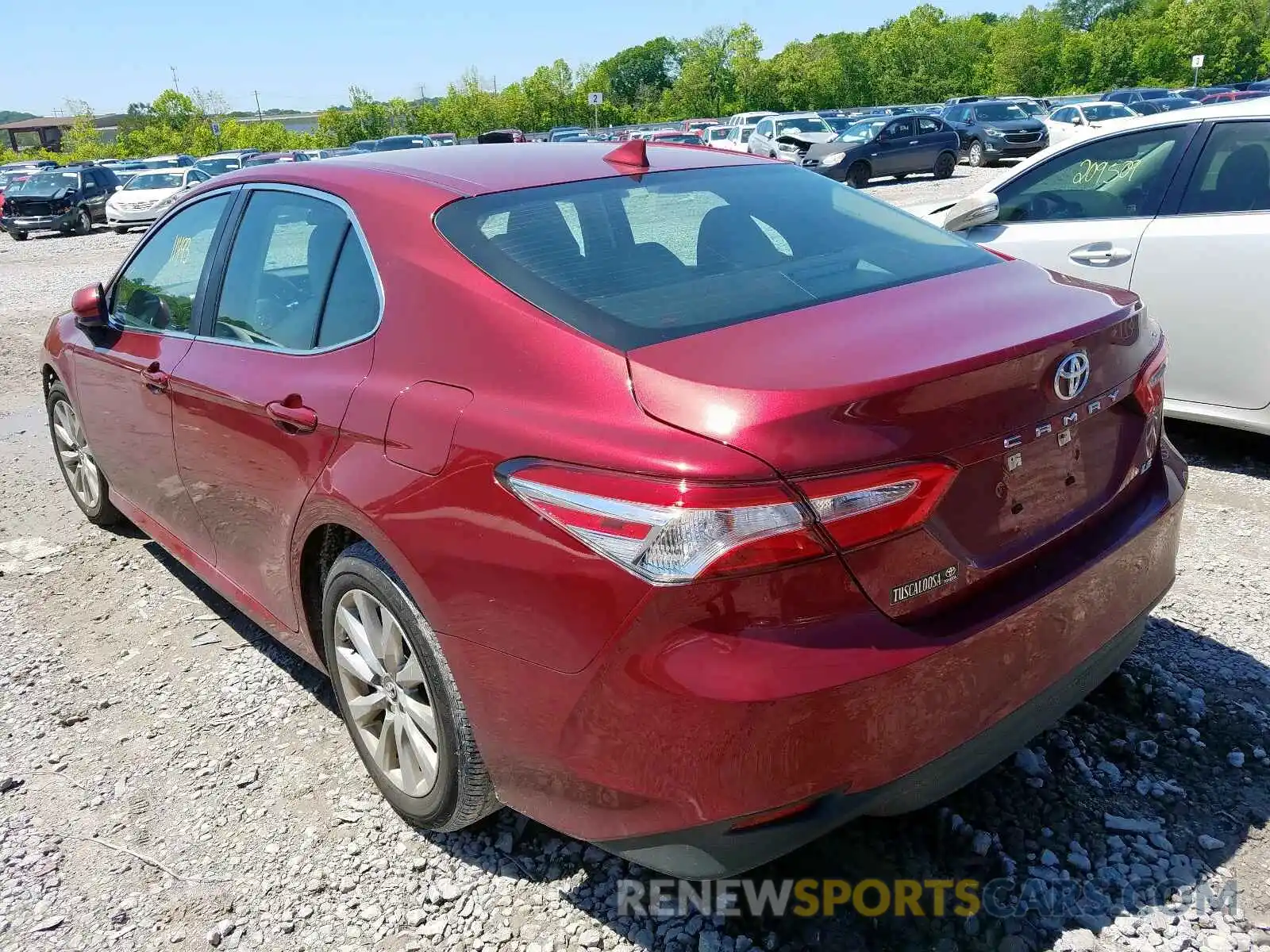 3 Photograph of a damaged car 4T1B11HK8KU817547 TOYOTA CAMRY 2019