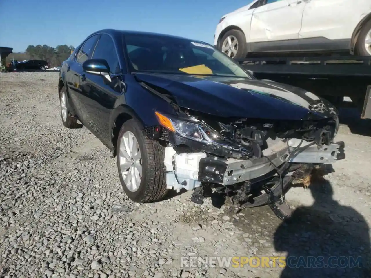 1 Photograph of a damaged car 4T1B11HK8KU819976 TOYOTA CAMRY 2019