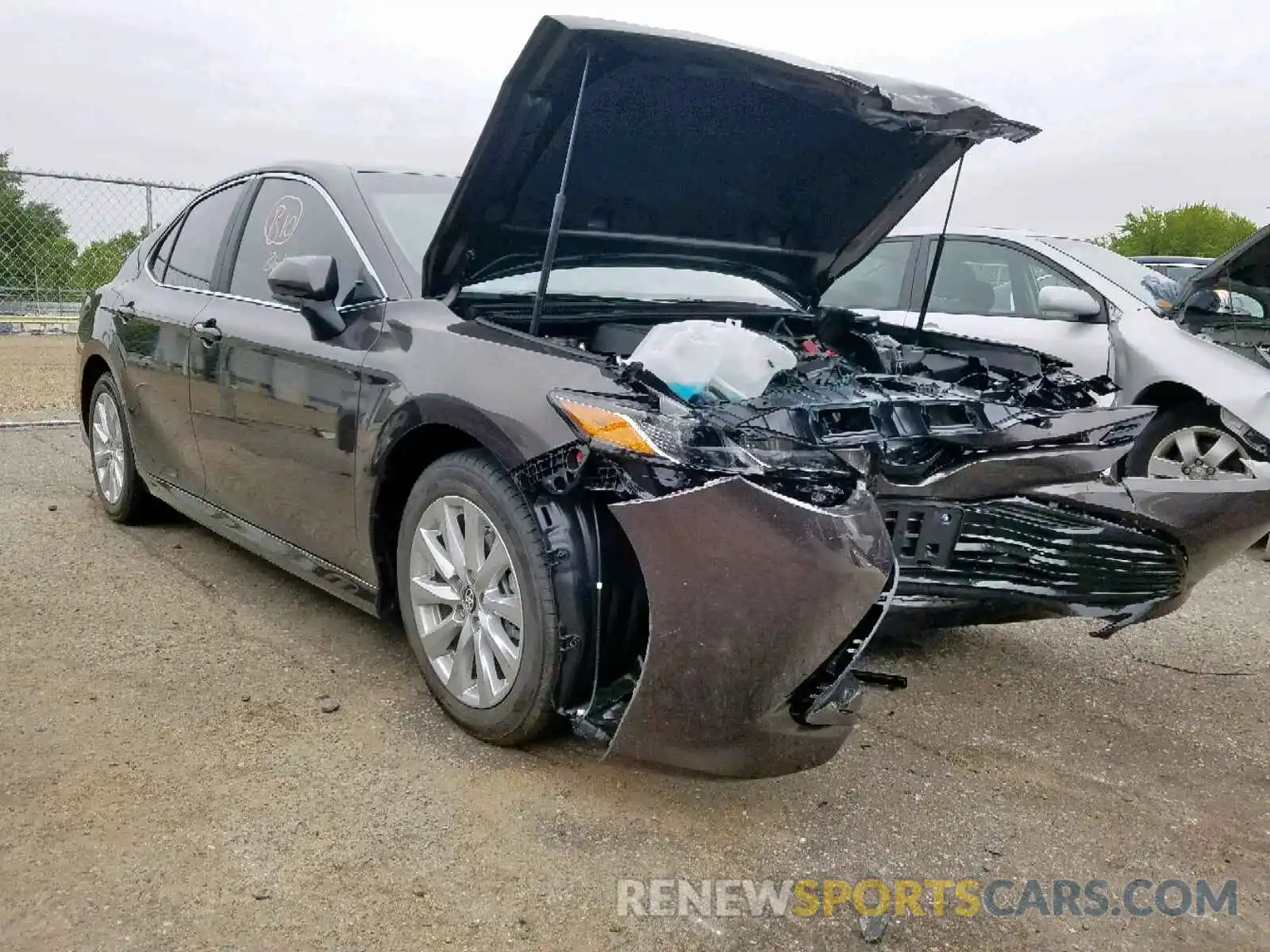 1 Photograph of a damaged car 4T1B11HK8KU820139 TOYOTA CAMRY 2019