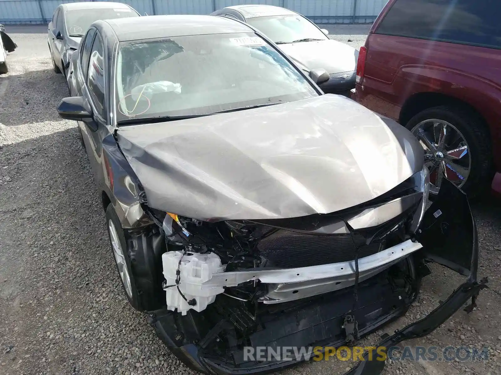 1 Photograph of a damaged car 4T1B11HK8KU820688 TOYOTA CAMRY 2019