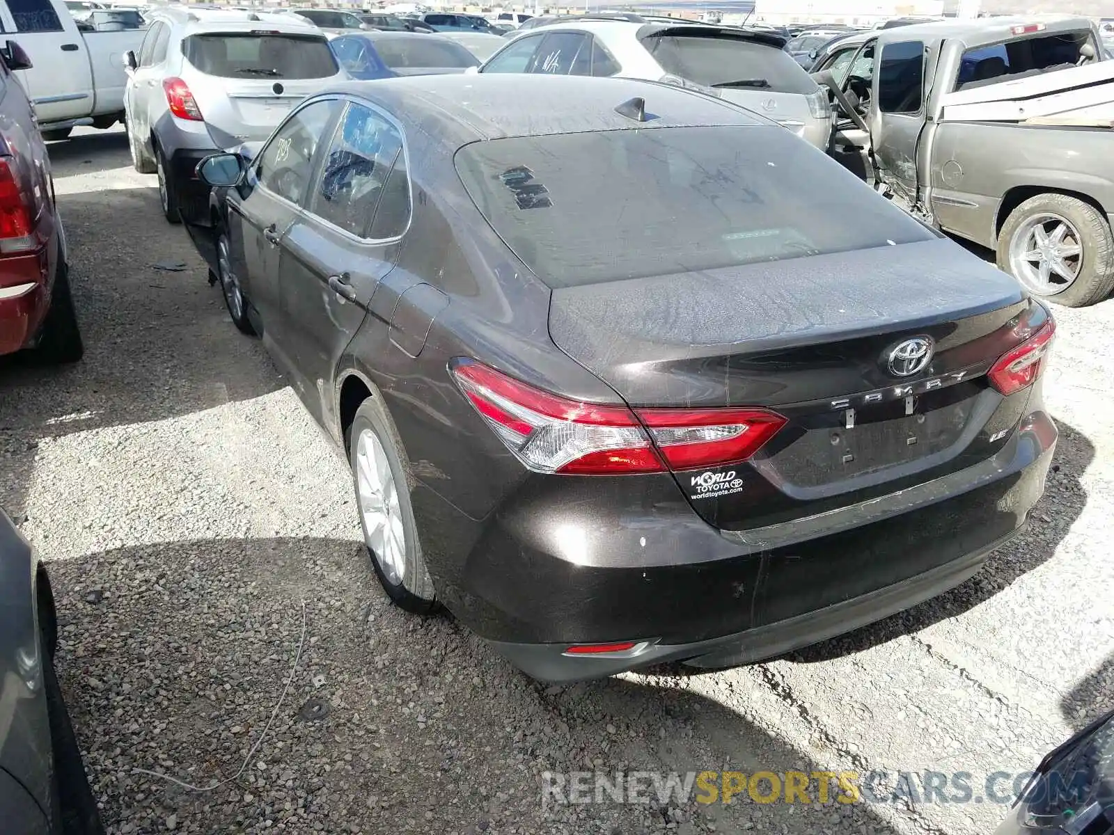 3 Photograph of a damaged car 4T1B11HK8KU820688 TOYOTA CAMRY 2019