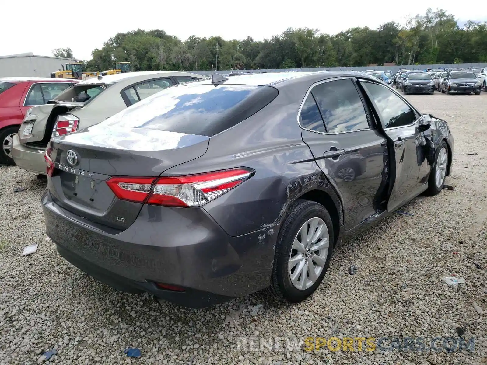 4 Photograph of a damaged car 4T1B11HK8KU823171 TOYOTA CAMRY 2019