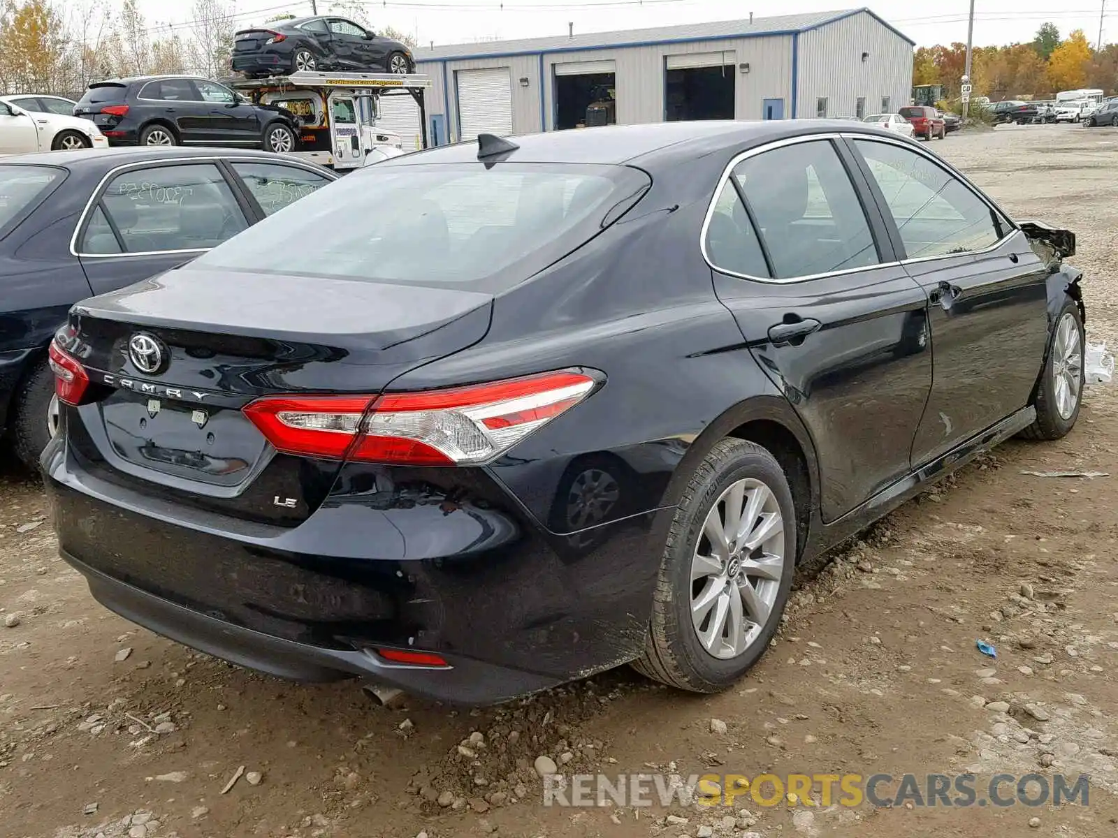 4 Photograph of a damaged car 4T1B11HK8KU823574 TOYOTA CAMRY 2019