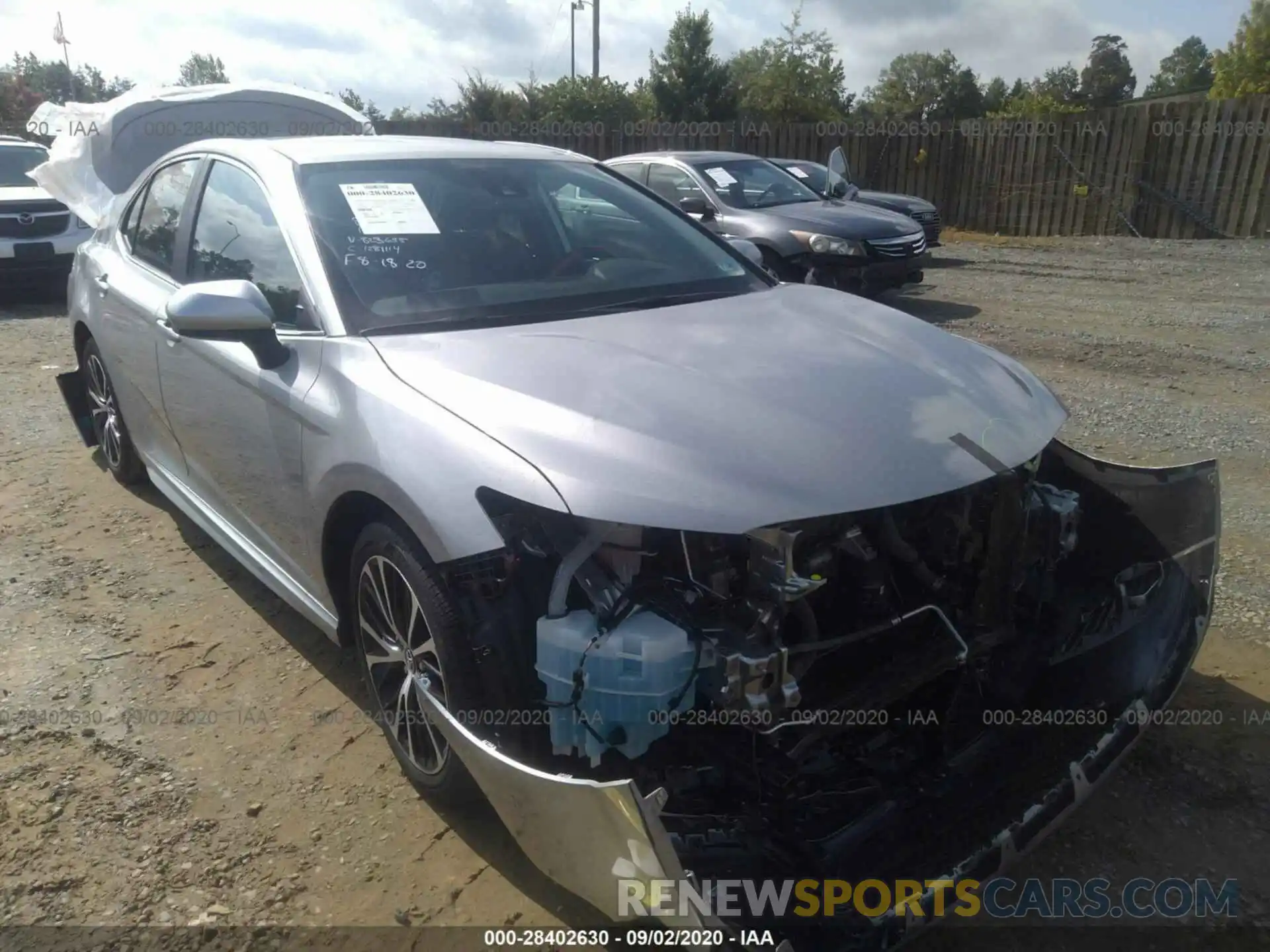 1 Photograph of a damaged car 4T1B11HK8KU823655 TOYOTA CAMRY 2019