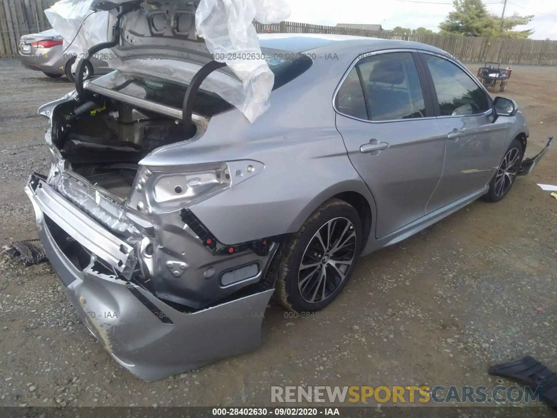 4 Photograph of a damaged car 4T1B11HK8KU823655 TOYOTA CAMRY 2019