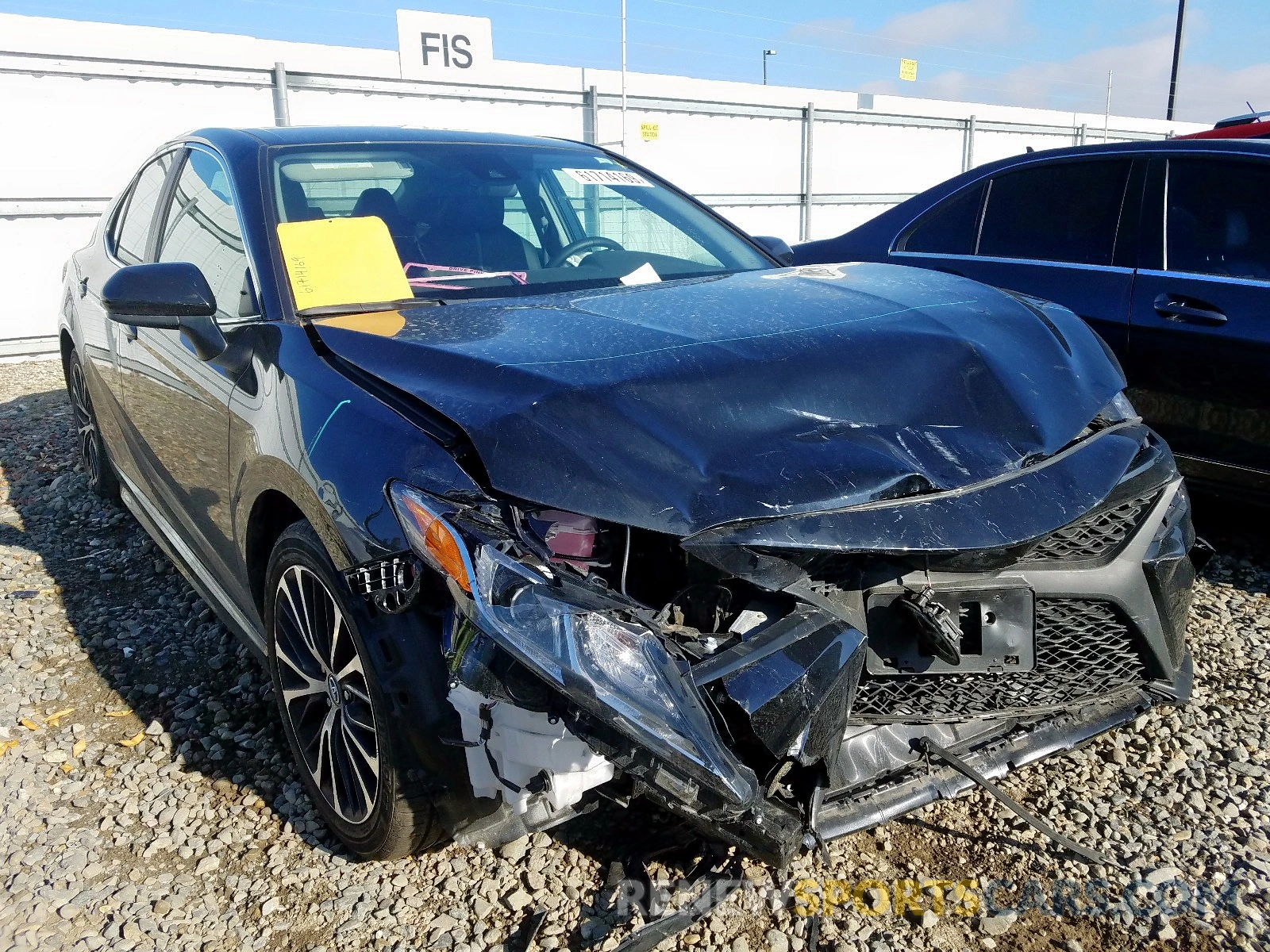 1 Photograph of a damaged car 4T1B11HK8KU824580 TOYOTA CAMRY 2019