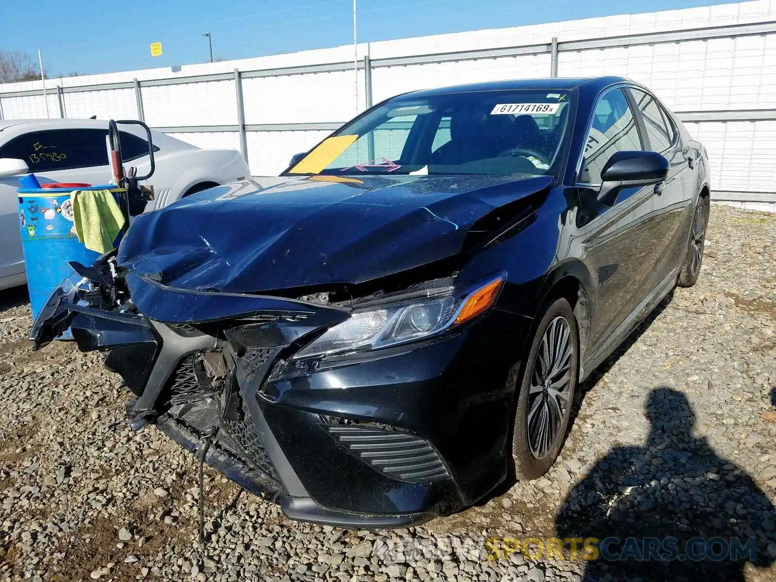 2 Photograph of a damaged car 4T1B11HK8KU824580 TOYOTA CAMRY 2019