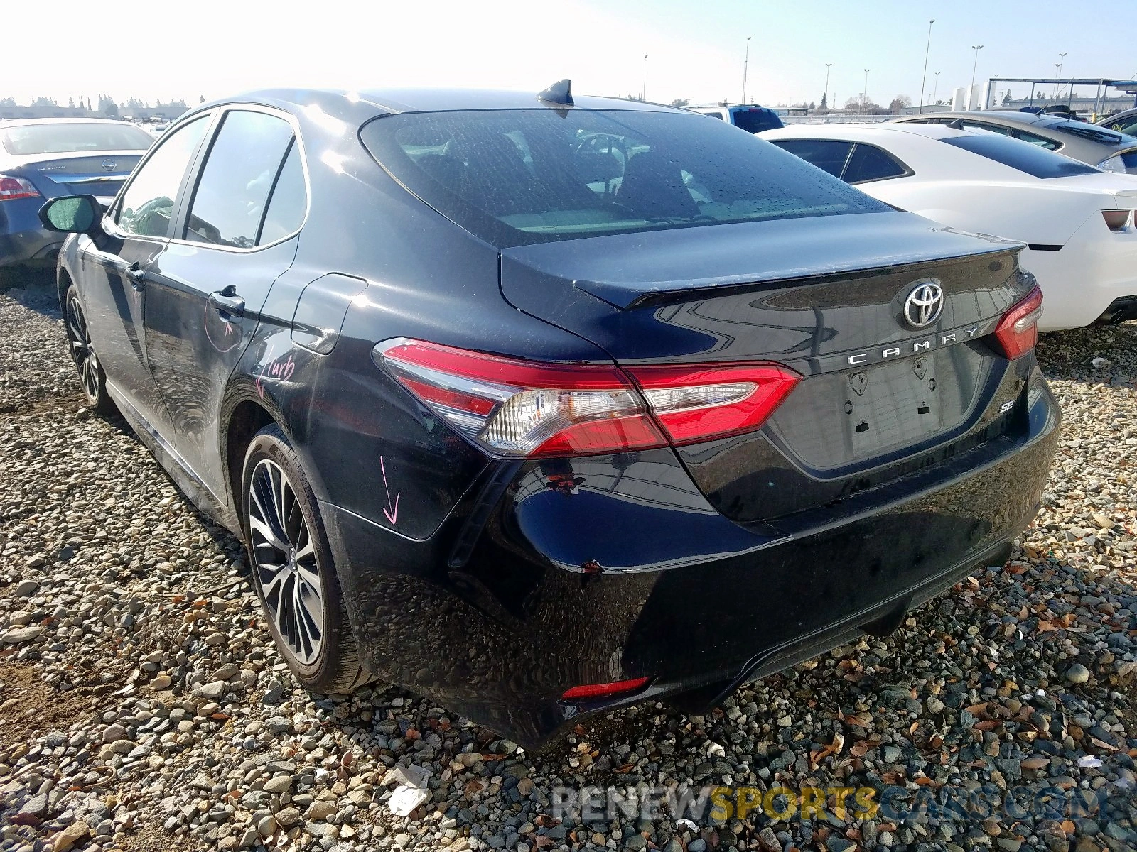 3 Photograph of a damaged car 4T1B11HK8KU824580 TOYOTA CAMRY 2019