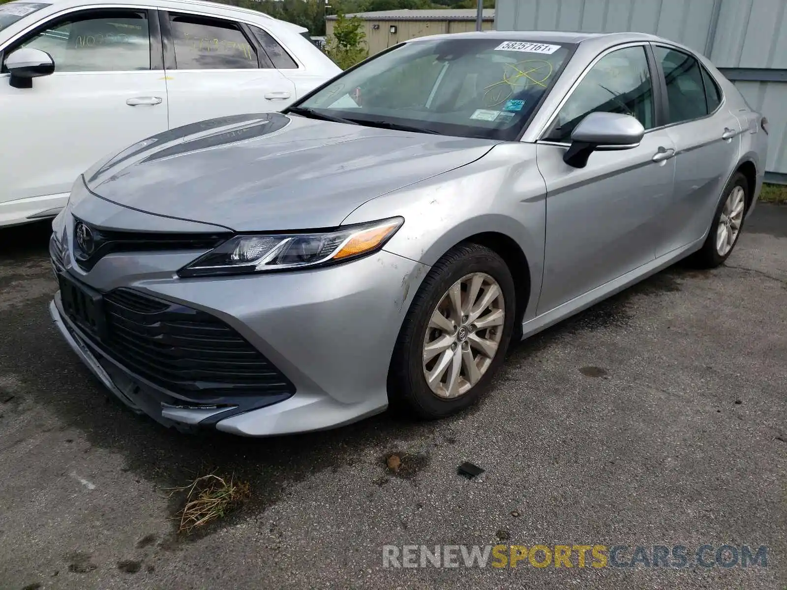 2 Photograph of a damaged car 4T1B11HK8KU825504 TOYOTA CAMRY 2019