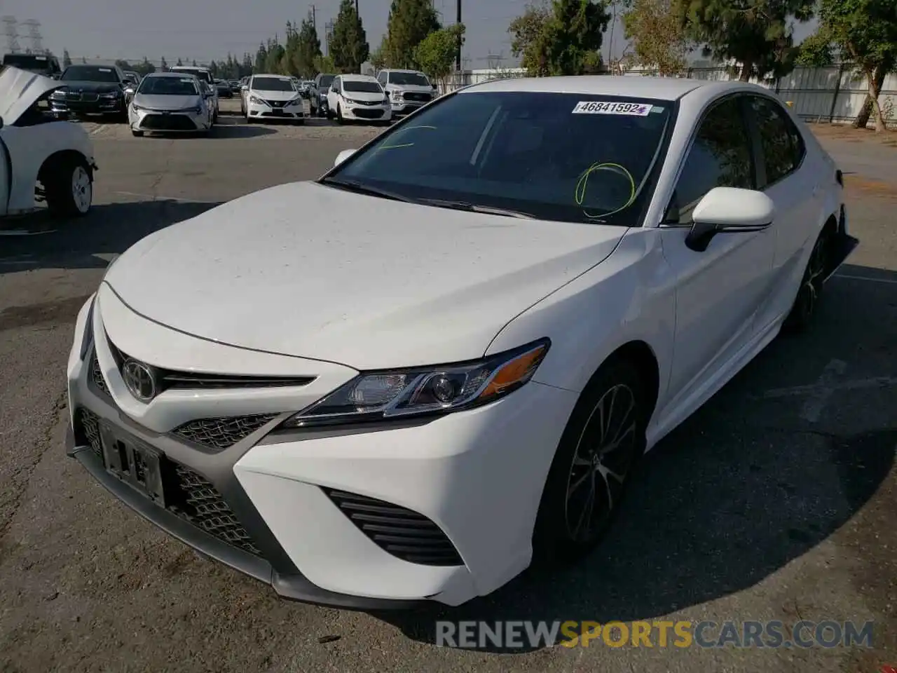 2 Photograph of a damaged car 4T1B11HK8KU829293 TOYOTA CAMRY 2019