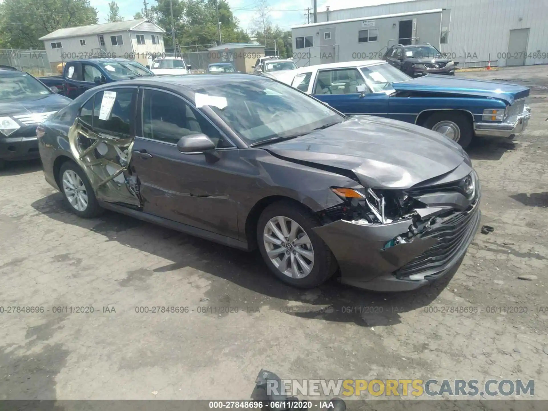 1 Photograph of a damaged car 4T1B11HK8KU834106 TOYOTA CAMRY 2019