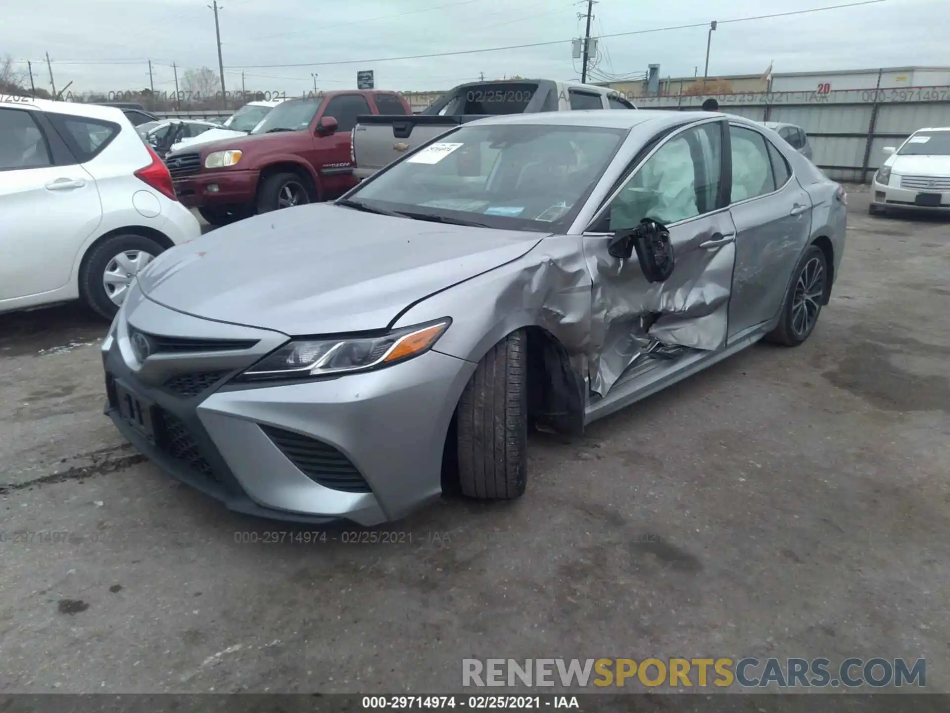 2 Photograph of a damaged car 4T1B11HK8KU835238 TOYOTA CAMRY 2019