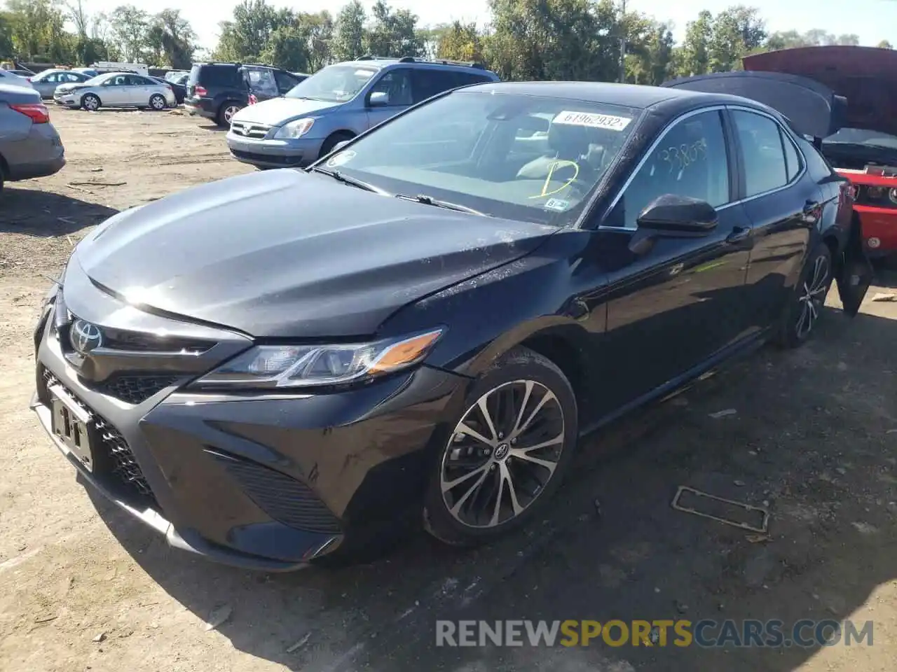 2 Photograph of a damaged car 4T1B11HK8KU835627 TOYOTA CAMRY 2019