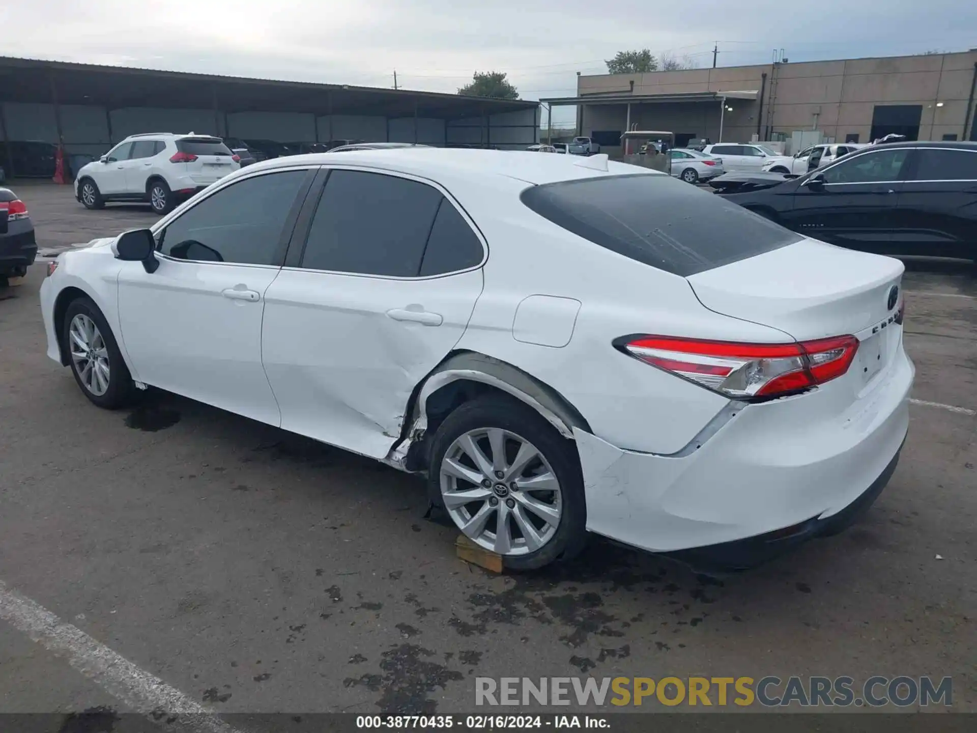 3 Photograph of a damaged car 4T1B11HK8KU837121 TOYOTA CAMRY 2019