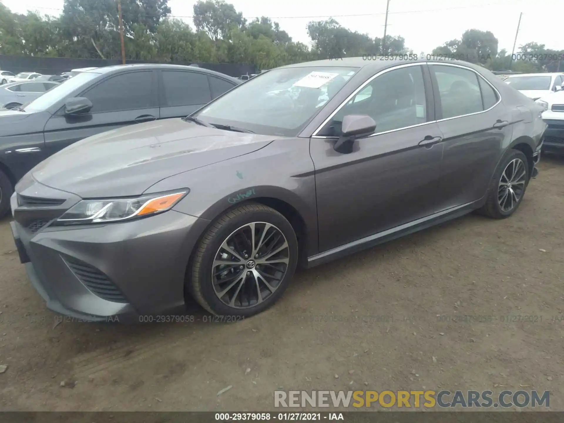 2 Photograph of a damaged car 4T1B11HK8KU837510 TOYOTA CAMRY 2019