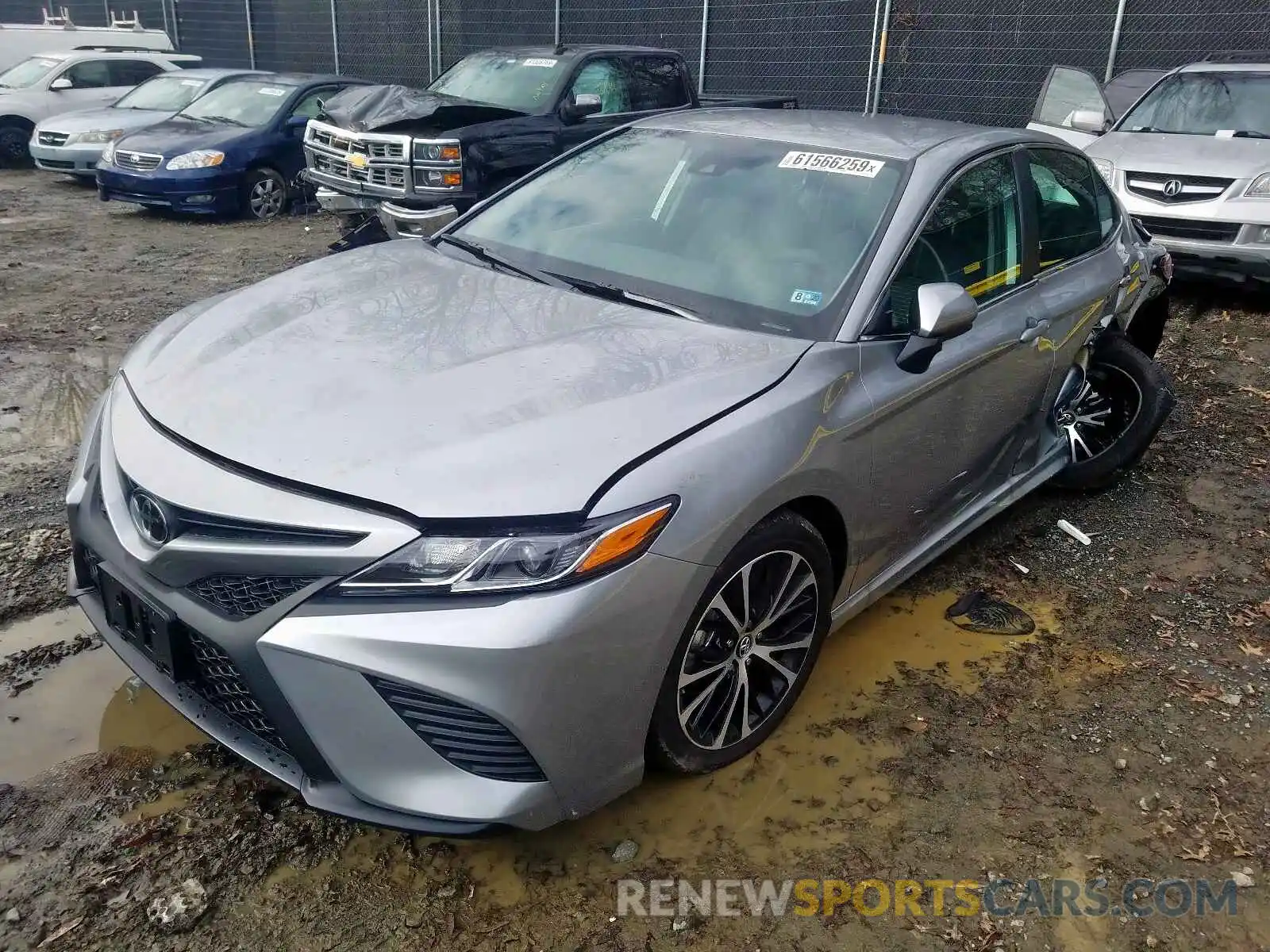 2 Photograph of a damaged car 4T1B11HK8KU840276 TOYOTA CAMRY 2019