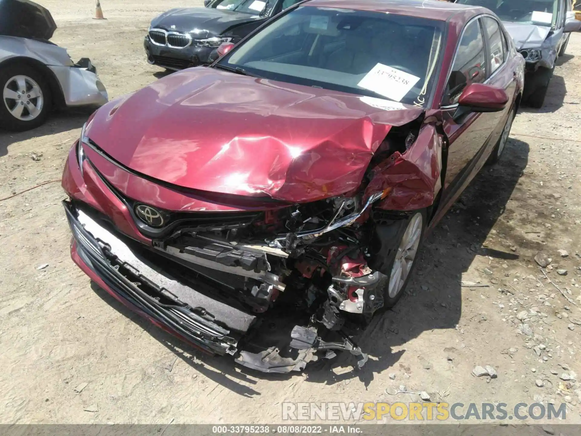 6 Photograph of a damaged car 4T1B11HK8KU841282 TOYOTA CAMRY 2019