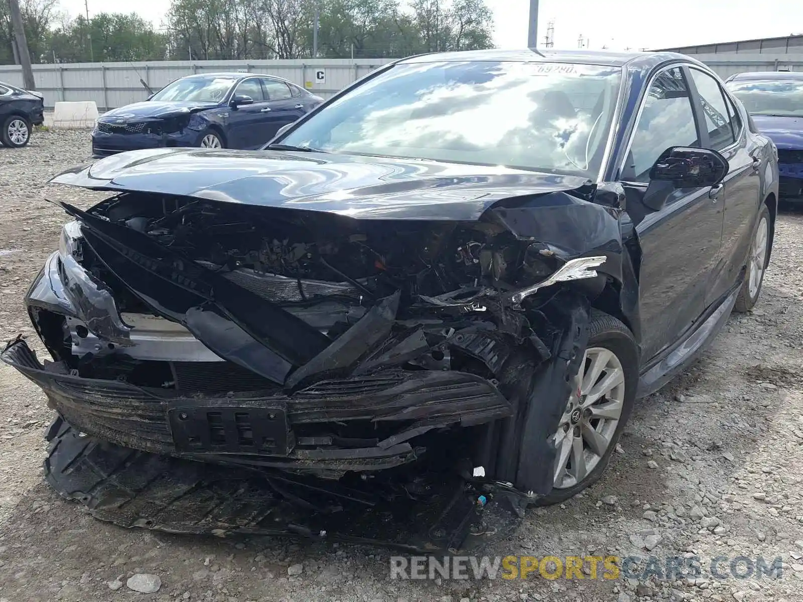 9 Photograph of a damaged car 4T1B11HK8KU842268 TOYOTA CAMRY 2019