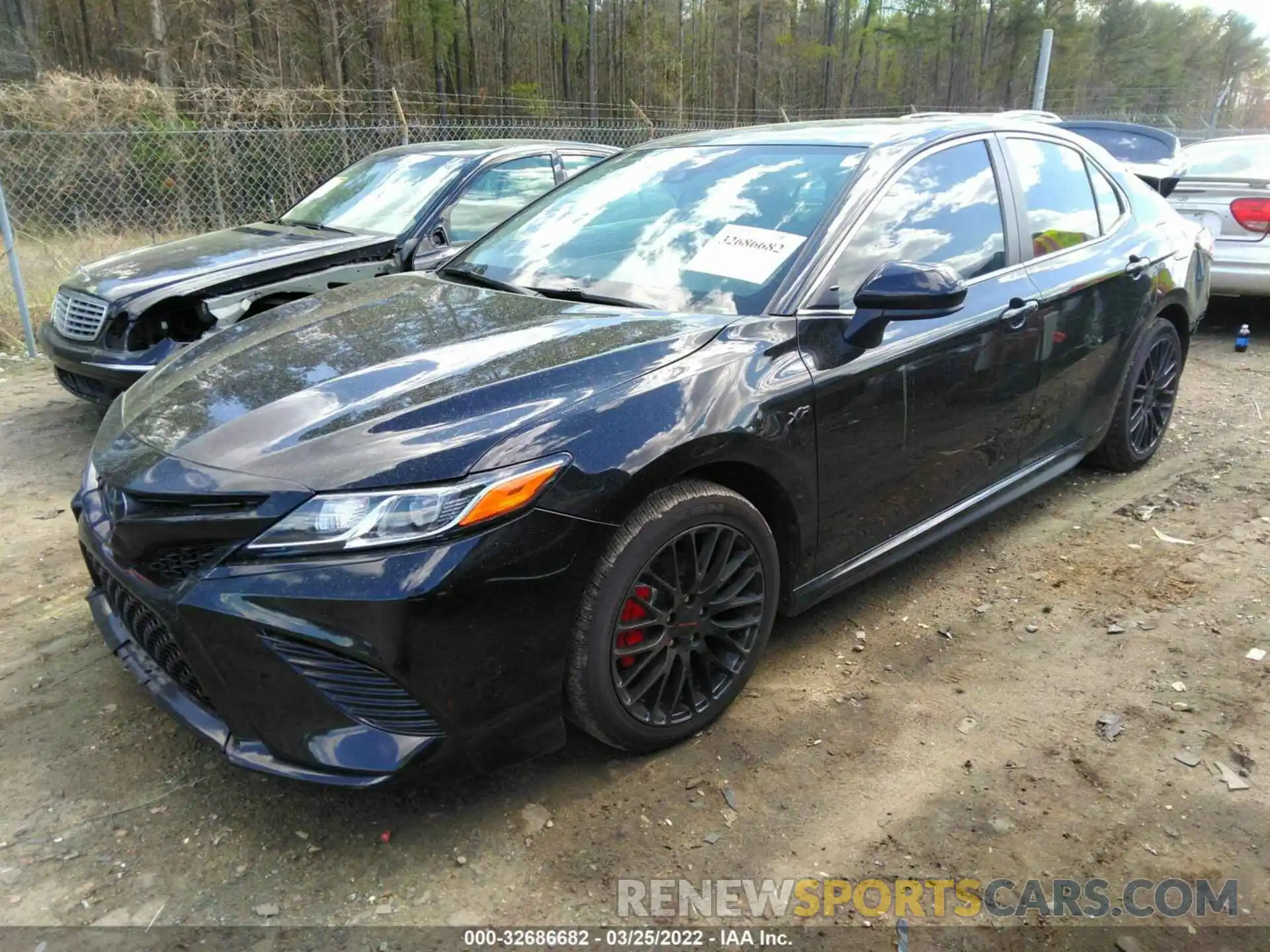 2 Photograph of a damaged car 4T1B11HK8KU844134 TOYOTA CAMRY 2019