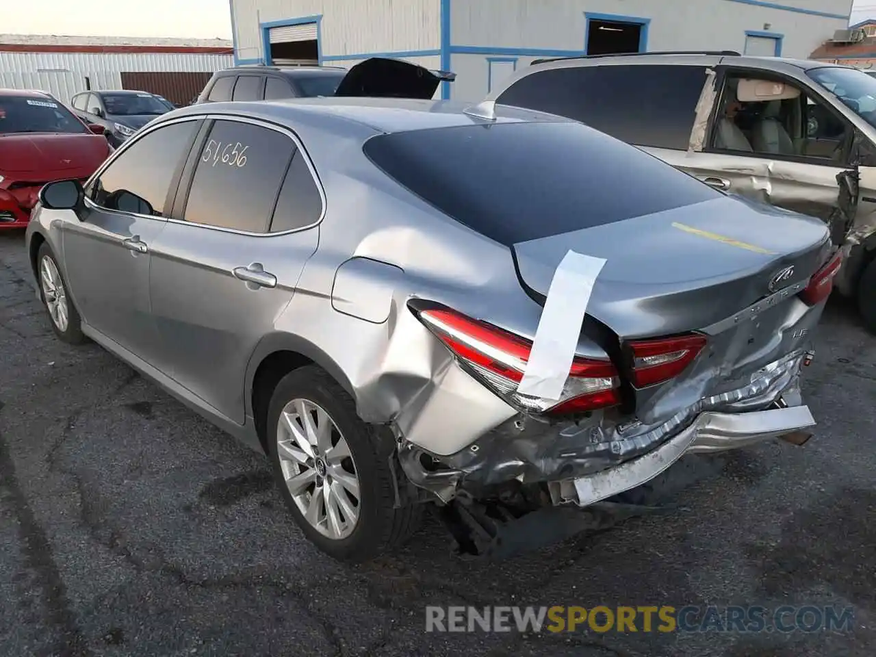 3 Photograph of a damaged car 4T1B11HK8KU844330 TOYOTA CAMRY 2019