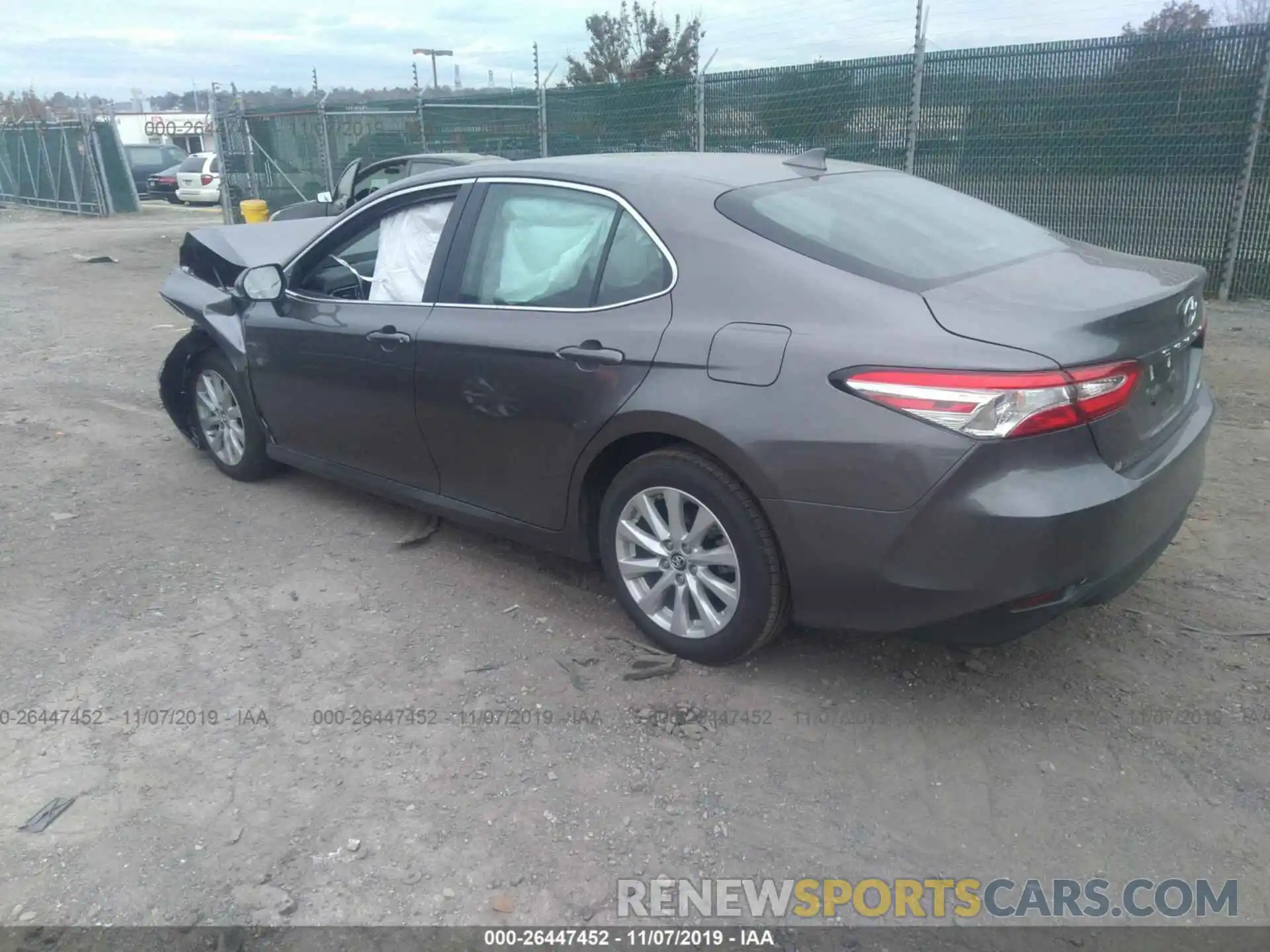 3 Photograph of a damaged car 4T1B11HK8KU846143 TOYOTA CAMRY 2019