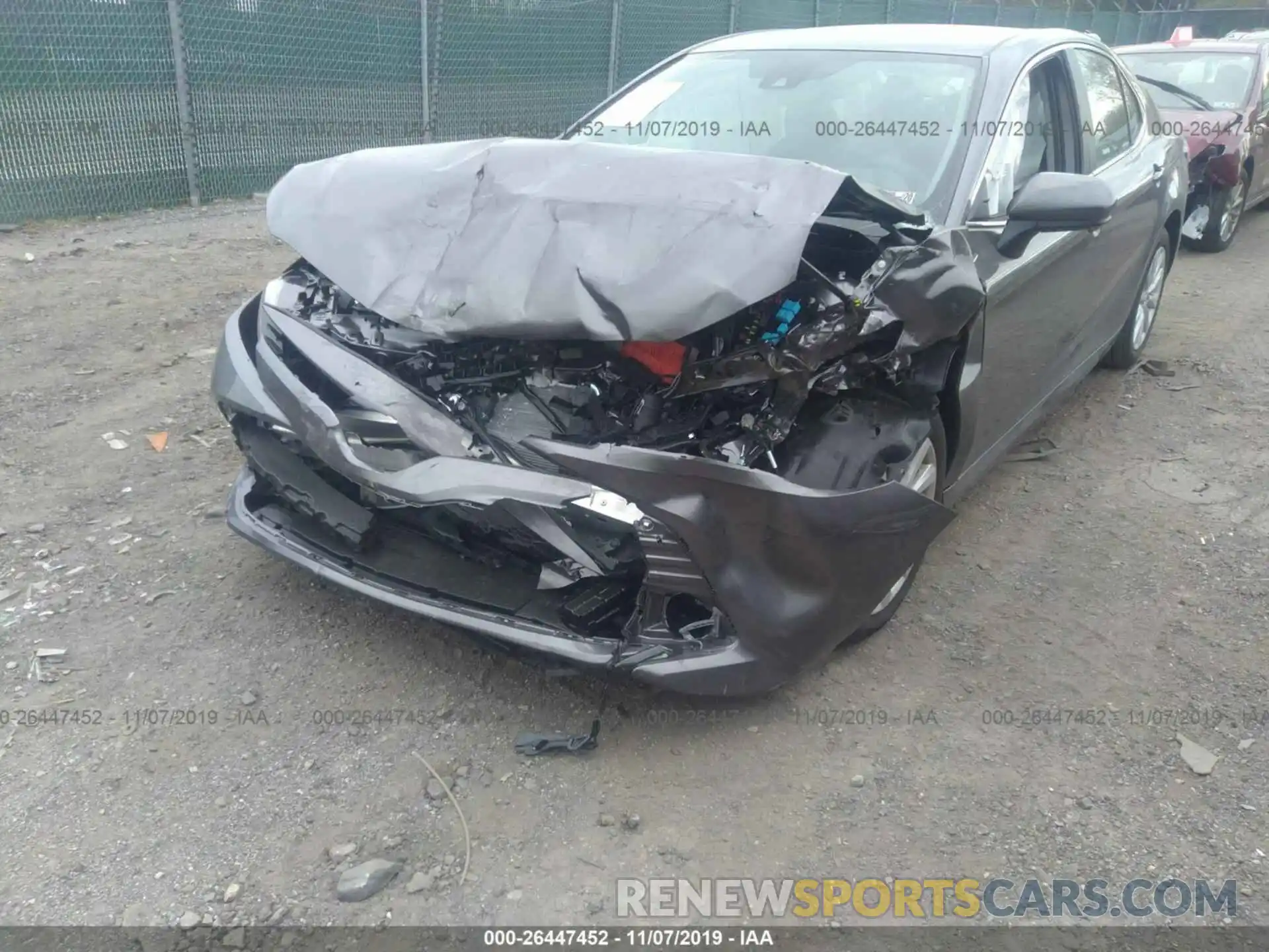 6 Photograph of a damaged car 4T1B11HK8KU846143 TOYOTA CAMRY 2019