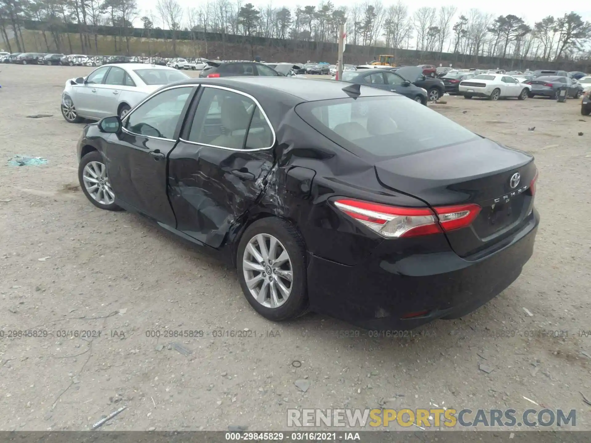 3 Photograph of a damaged car 4T1B11HK8KU850161 TOYOTA CAMRY 2019