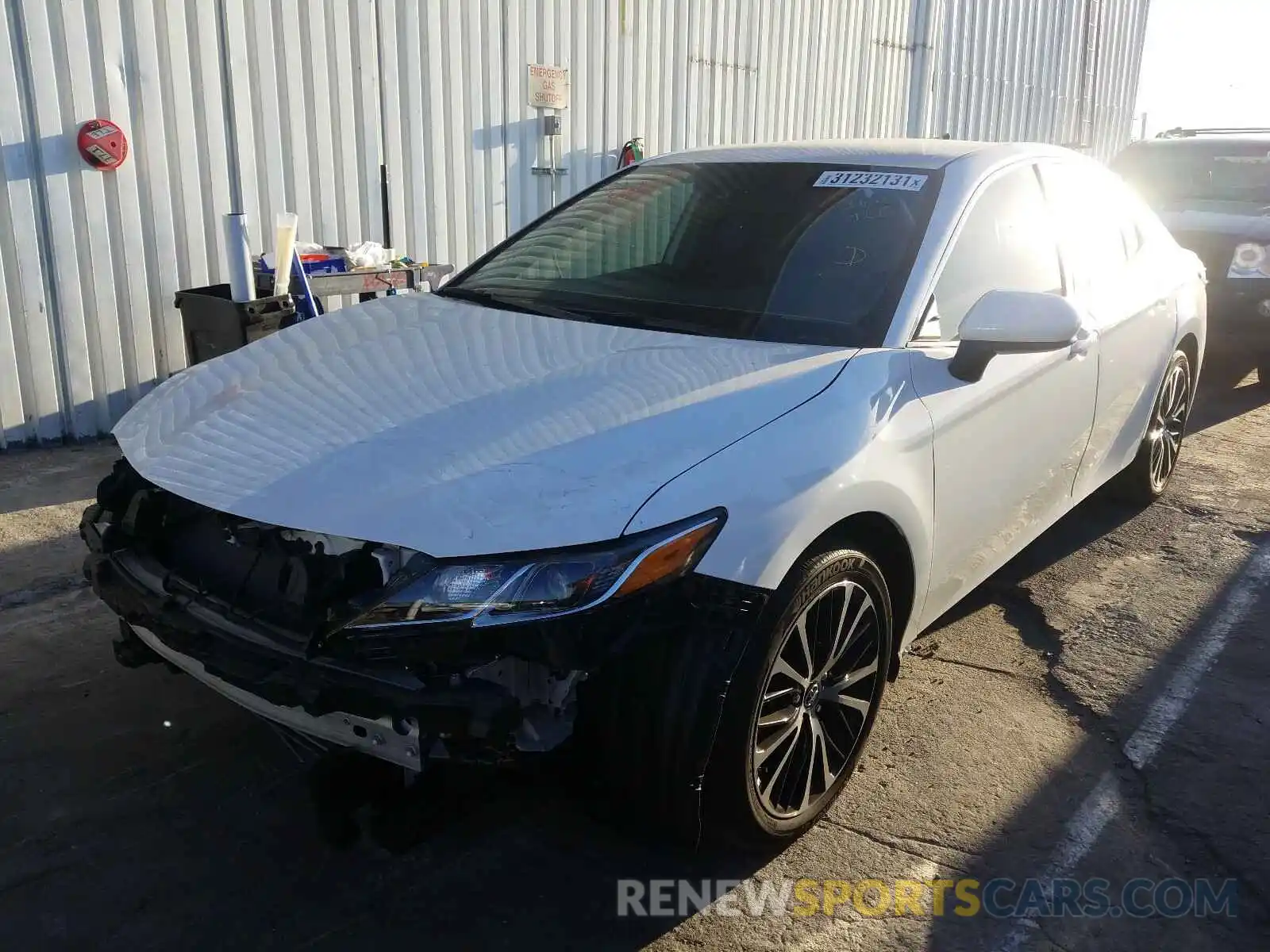 2 Photograph of a damaged car 4T1B11HK8KU851424 TOYOTA CAMRY 2019