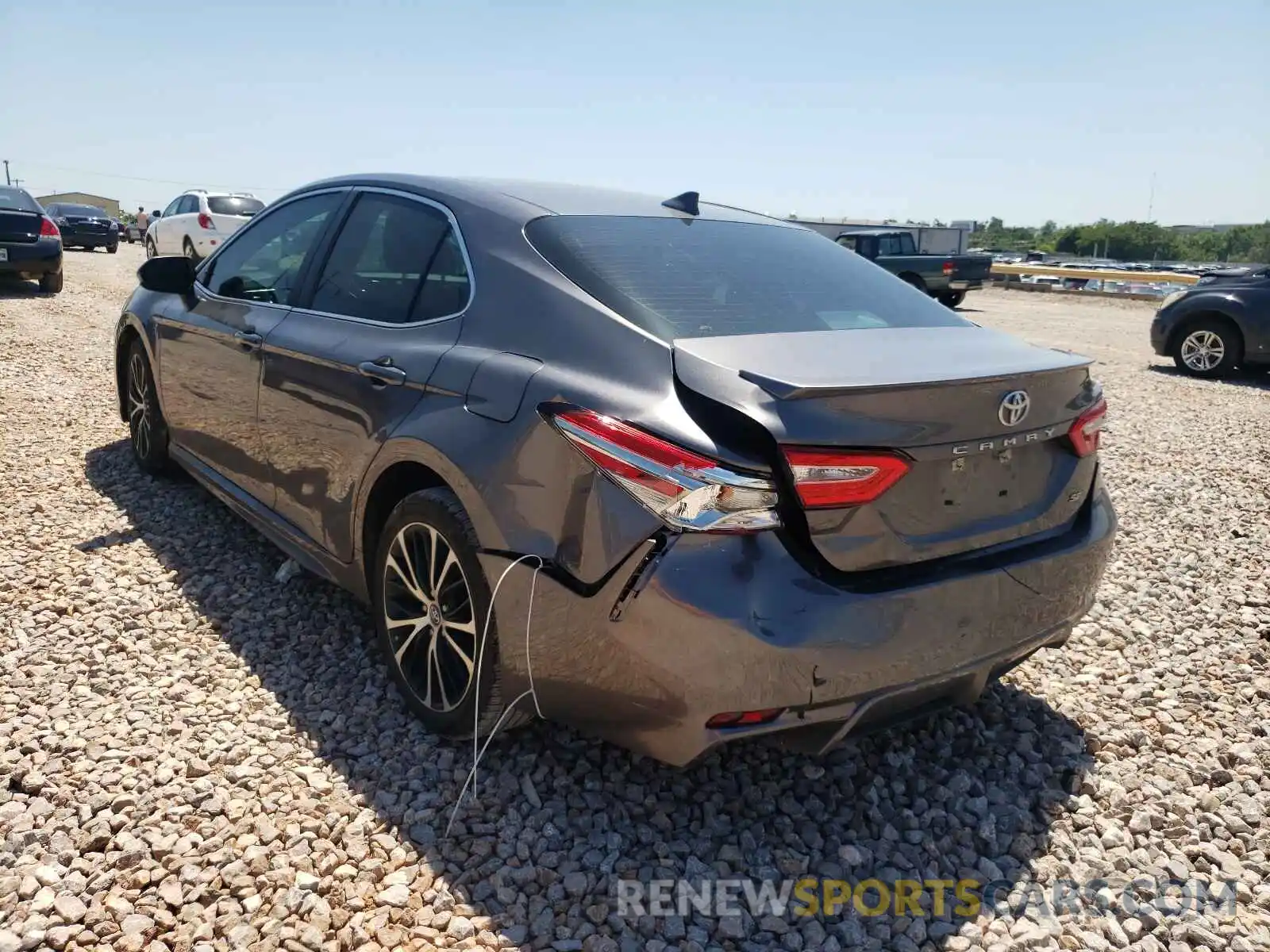 3 Photograph of a damaged car 4T1B11HK8KU851732 TOYOTA CAMRY 2019