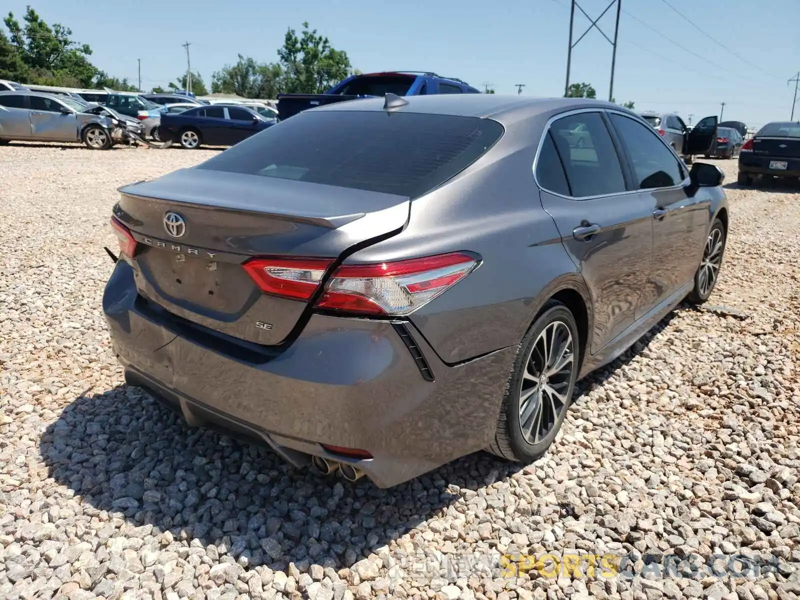 4 Photograph of a damaged car 4T1B11HK8KU851732 TOYOTA CAMRY 2019