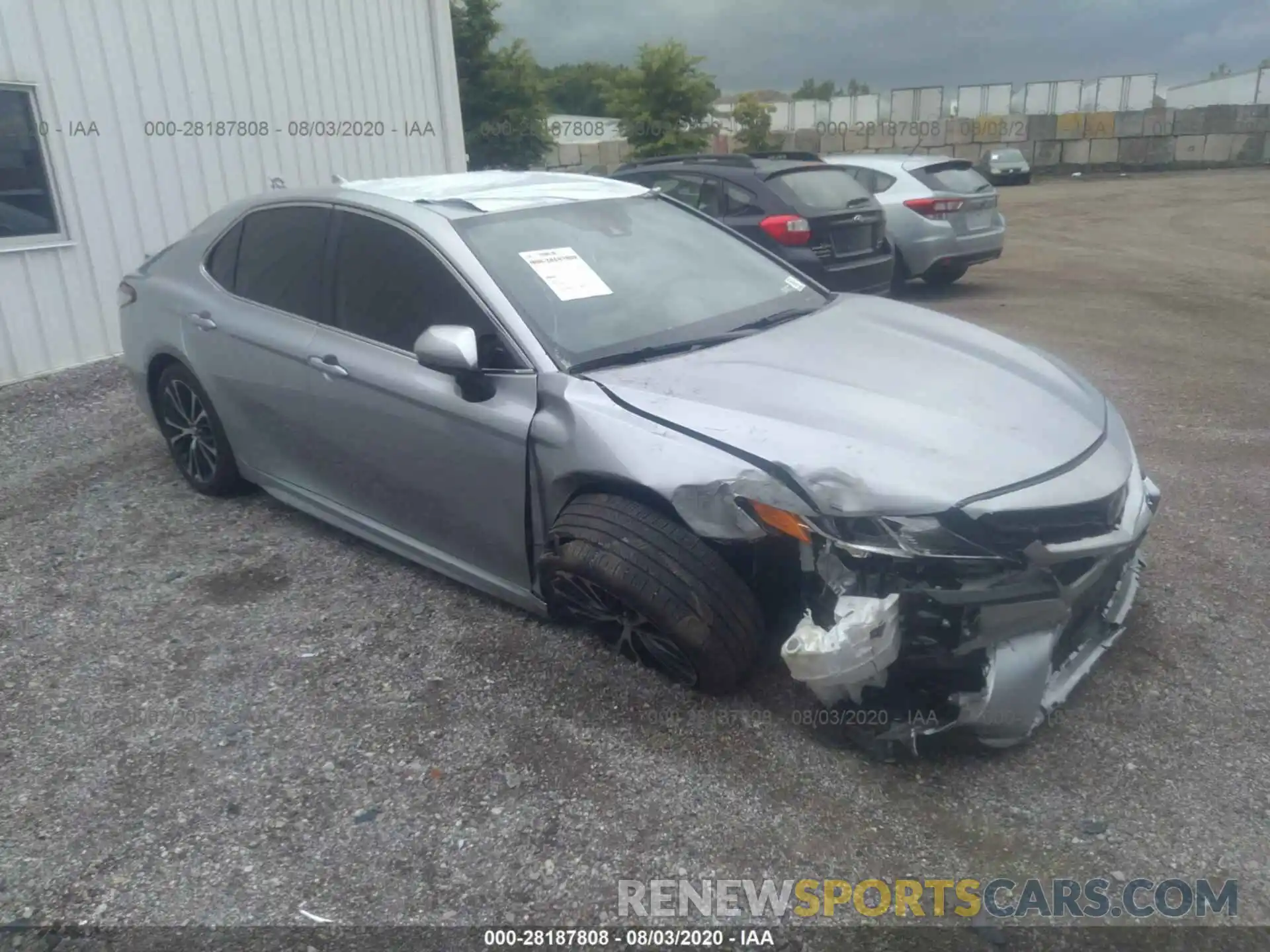 1 Photograph of a damaged car 4T1B11HK8KU851875 TOYOTA CAMRY 2019