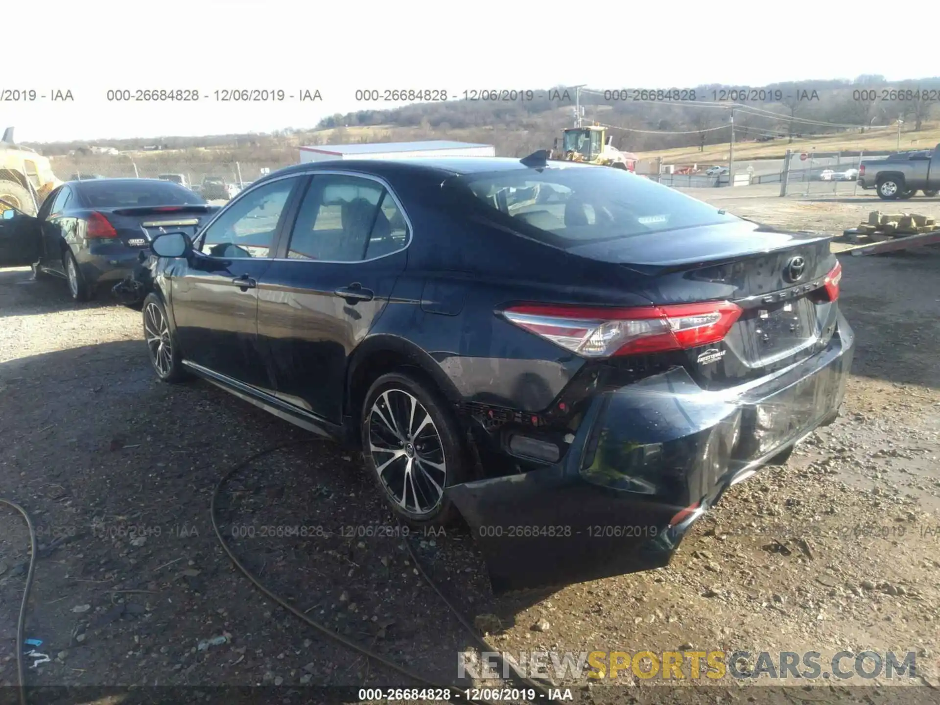 3 Photograph of a damaged car 4T1B11HK8KU851925 TOYOTA CAMRY 2019