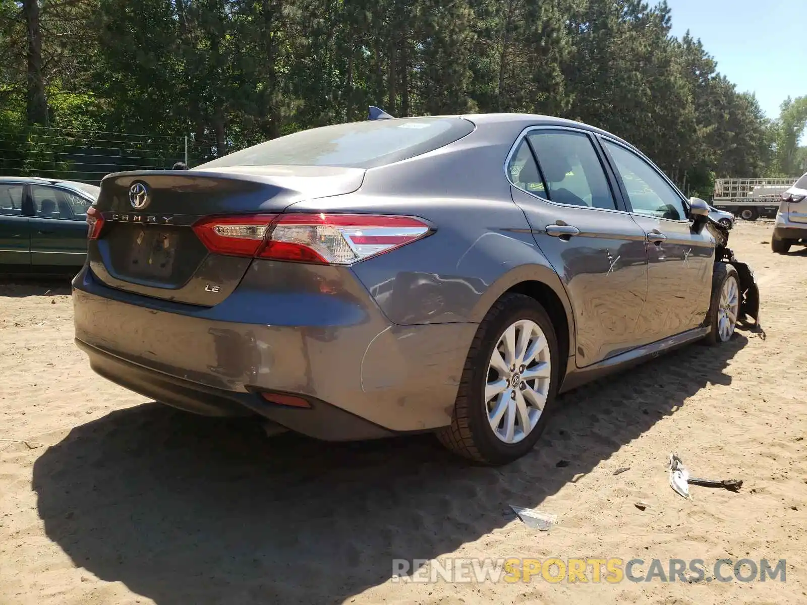 4 Photograph of a damaged car 4T1B11HK8KU852993 TOYOTA CAMRY 2019