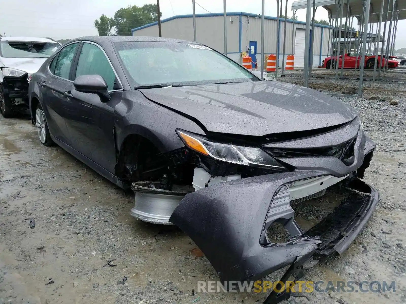 1 Photograph of a damaged car 4T1B11HK8KU853044 TOYOTA CAMRY 2019