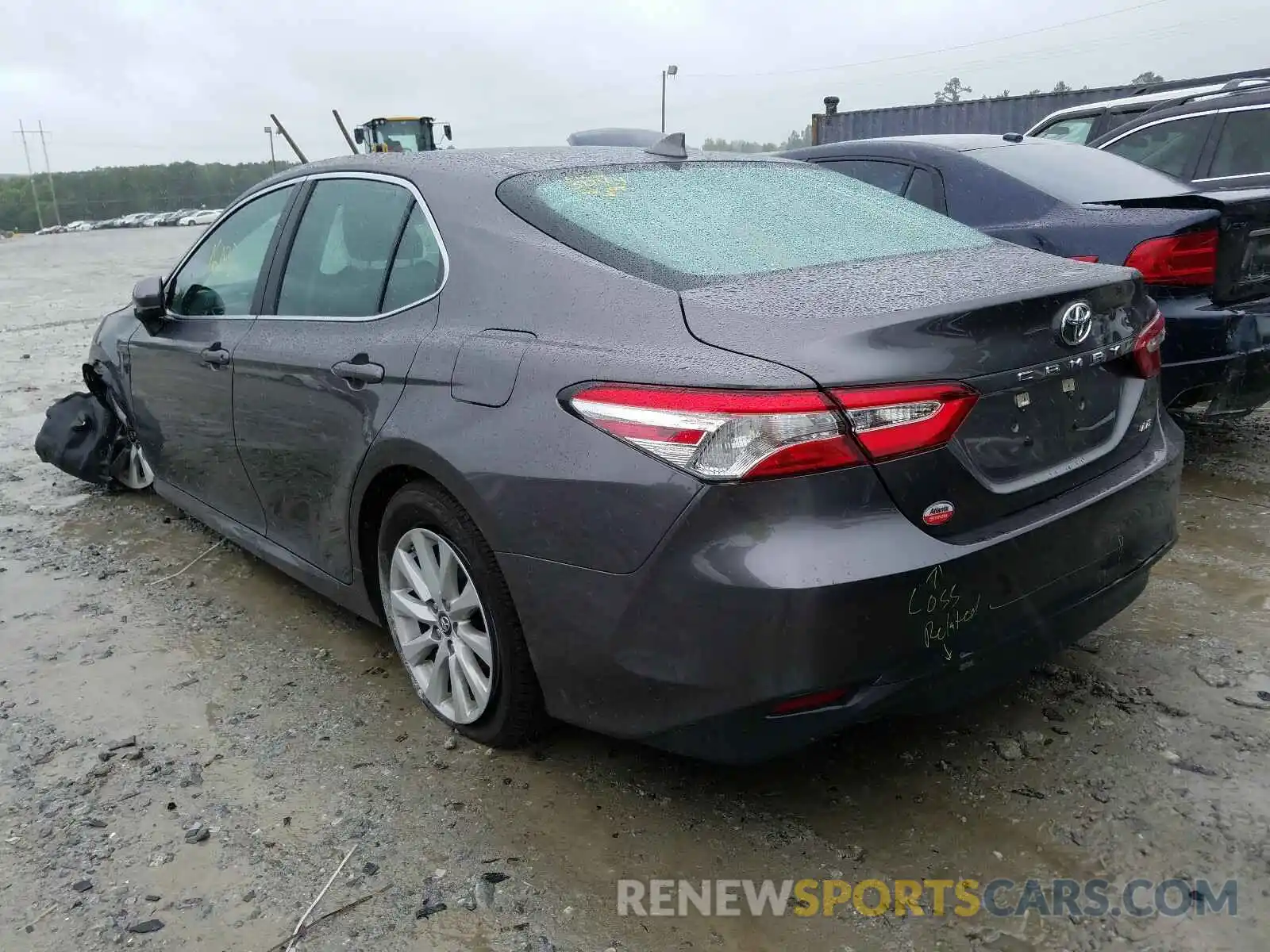 3 Photograph of a damaged car 4T1B11HK8KU853044 TOYOTA CAMRY 2019