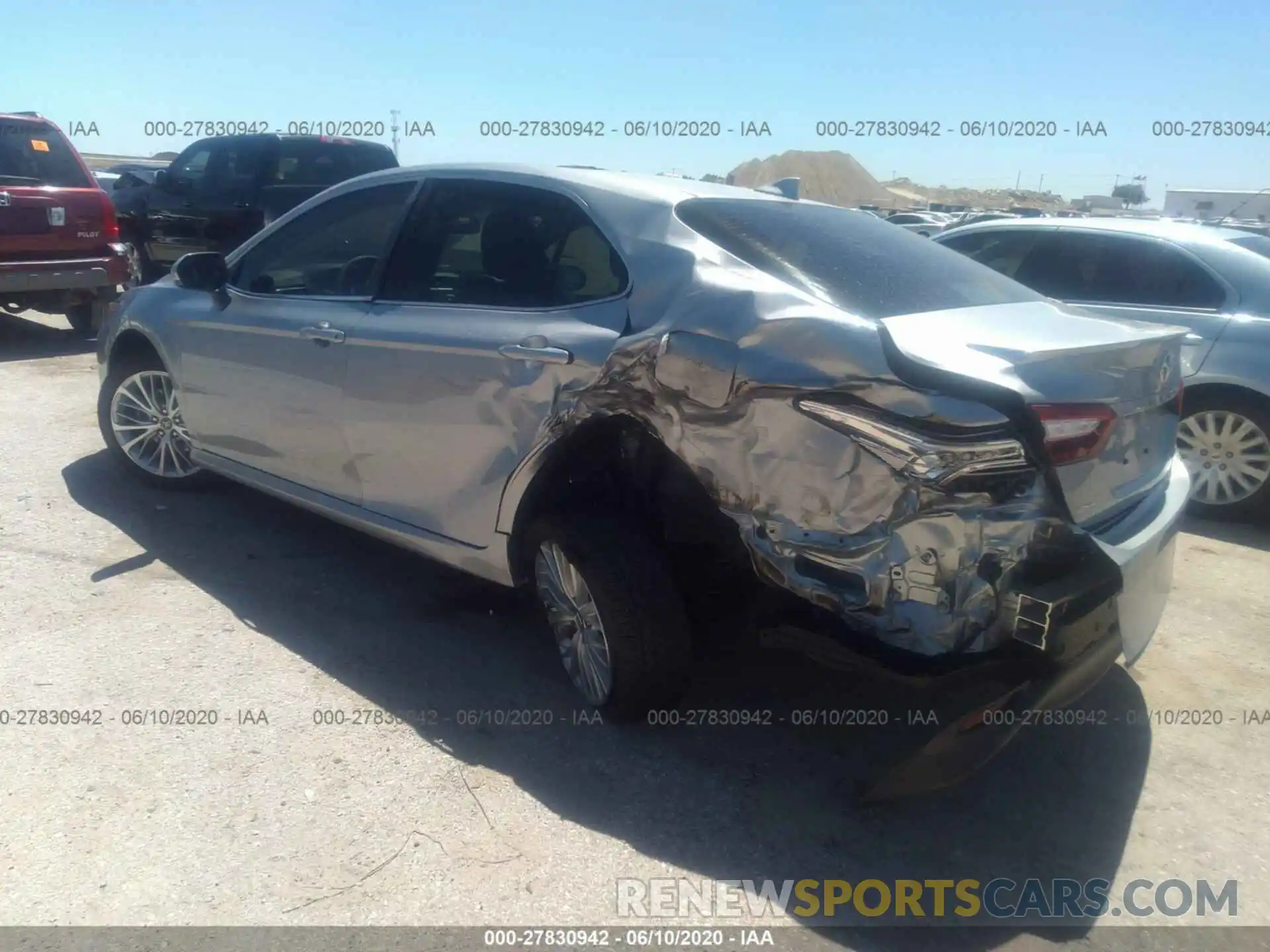 3 Photograph of a damaged car 4T1B11HK9KU****** TOYOTA CAMRY 2019