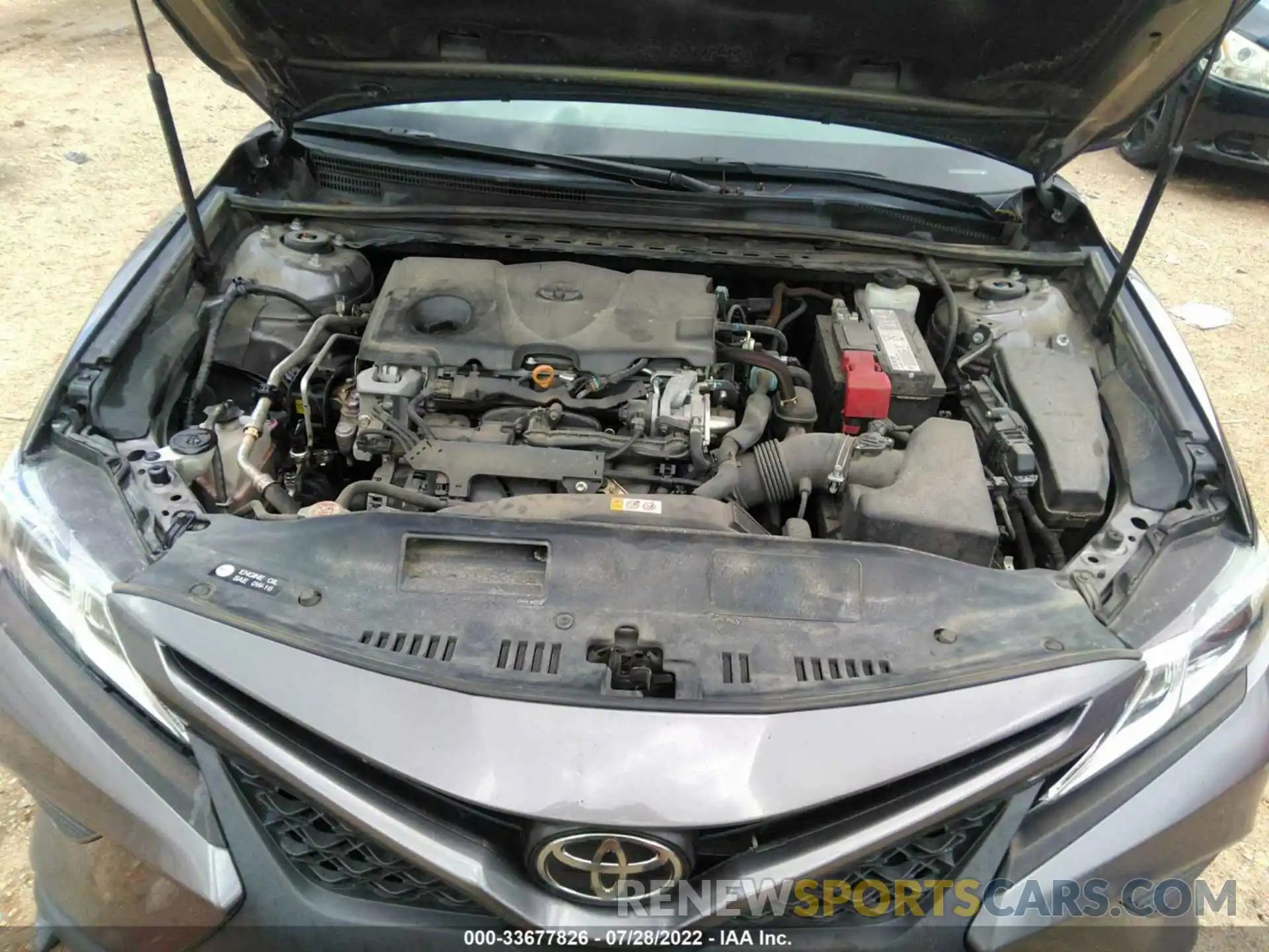 10 Photograph of a damaged car 4T1B11HK9KU160242 TOYOTA CAMRY 2019