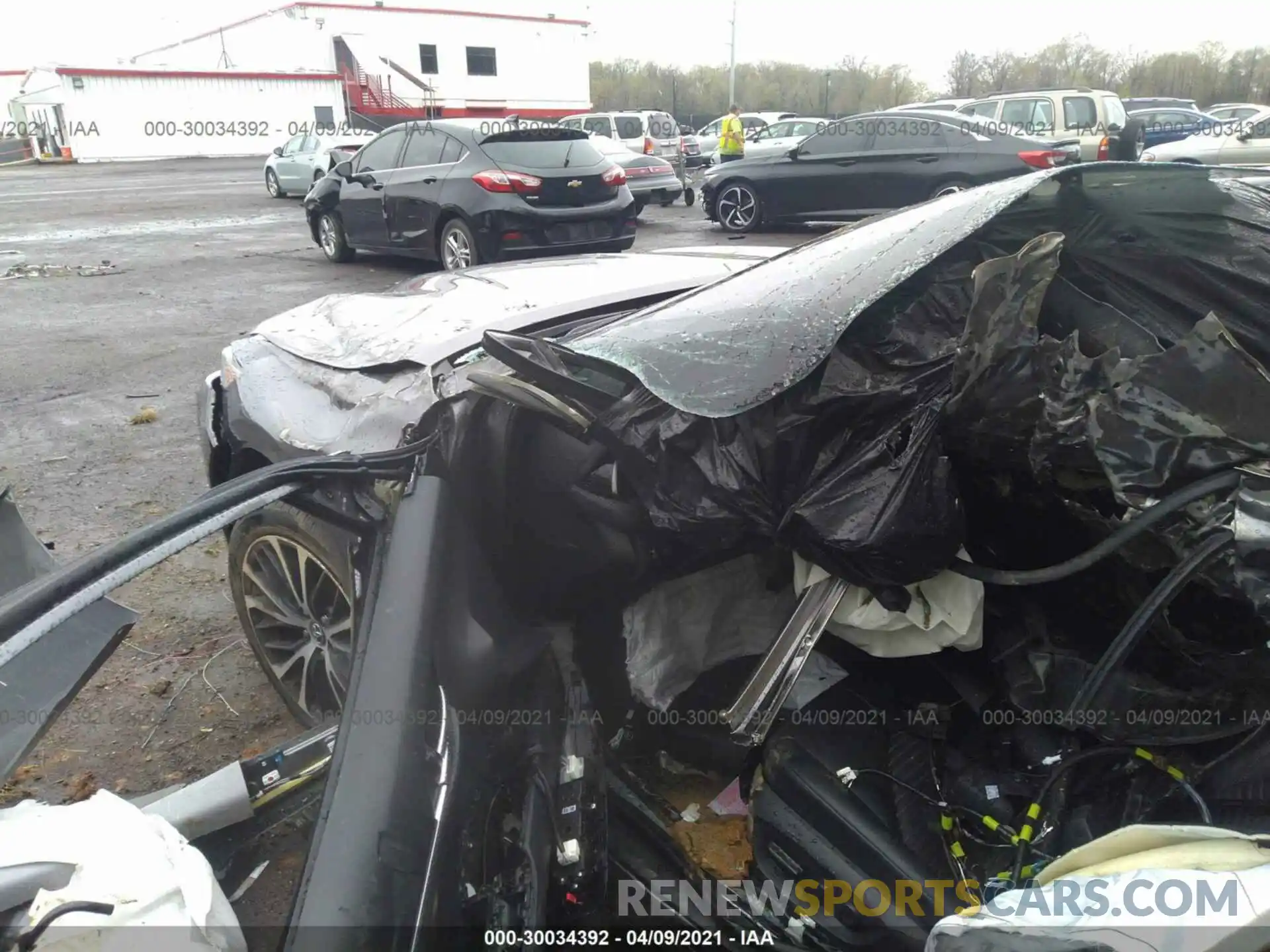 7 Photograph of a damaged car 4T1B11HK9KU160340 TOYOTA CAMRY 2019