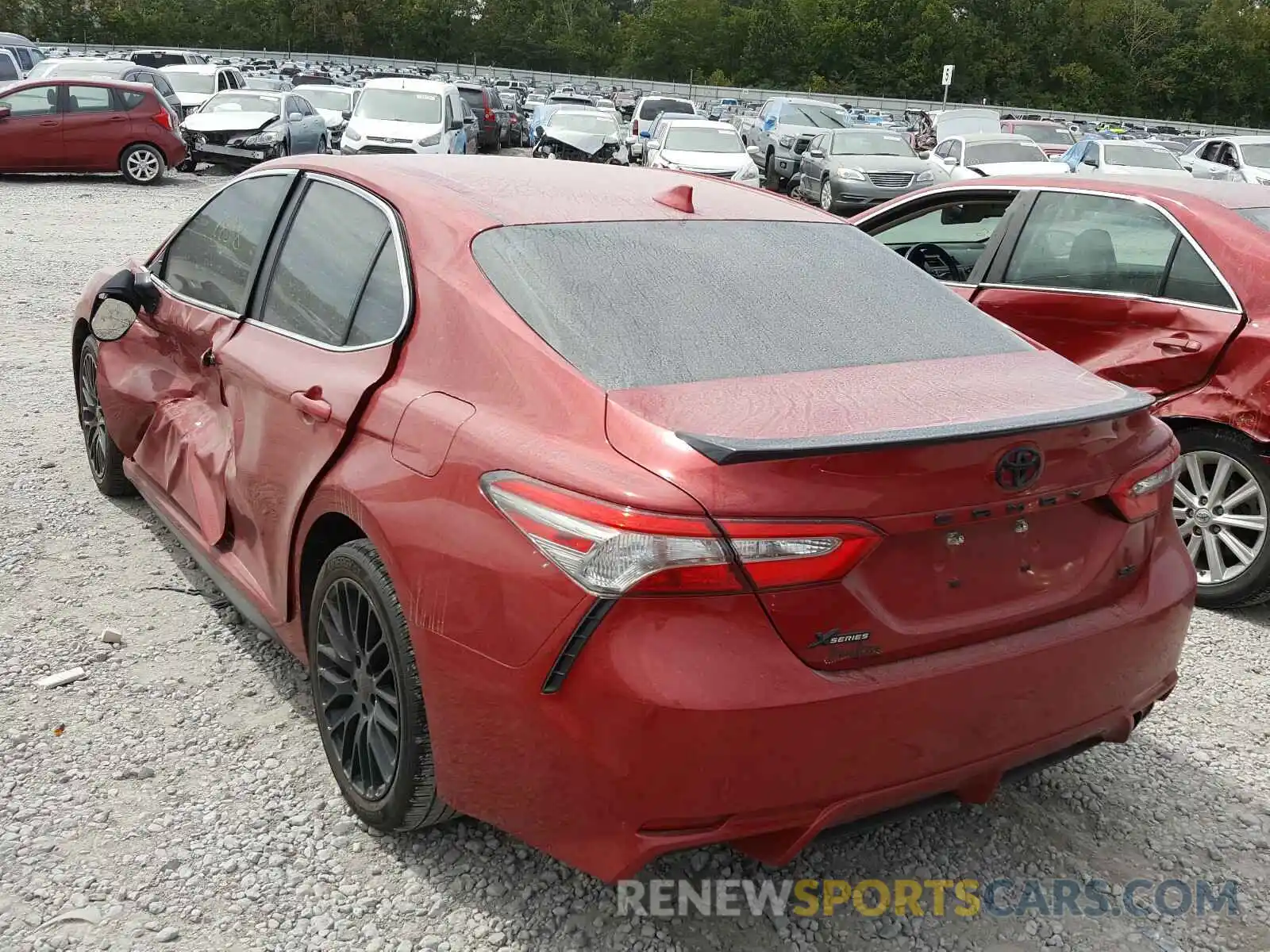 3 Photograph of a damaged car 4T1B11HK9KU160984 TOYOTA CAMRY 2019