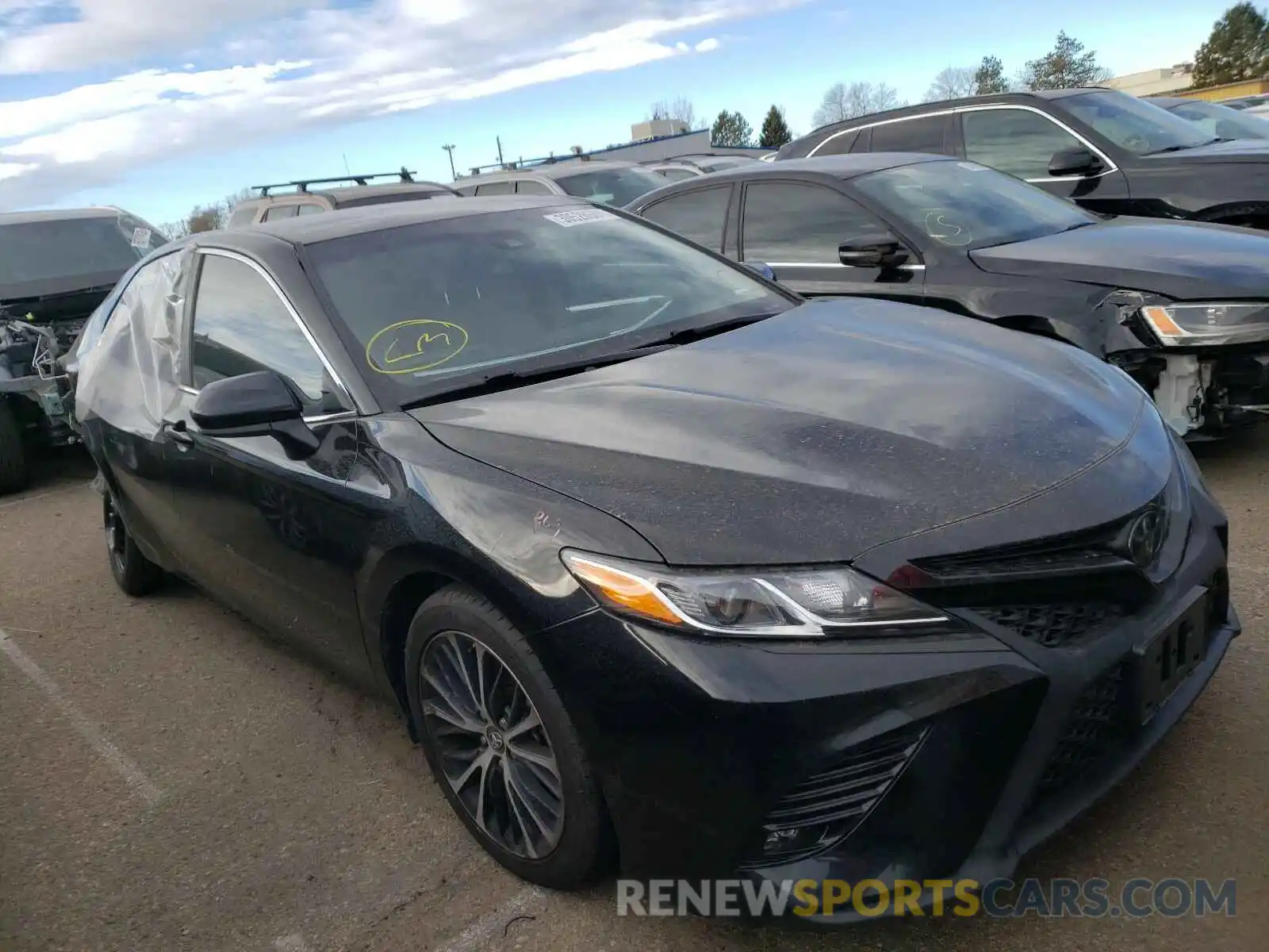 1 Photograph of a damaged car 4T1B11HK9KU161262 TOYOTA CAMRY 2019