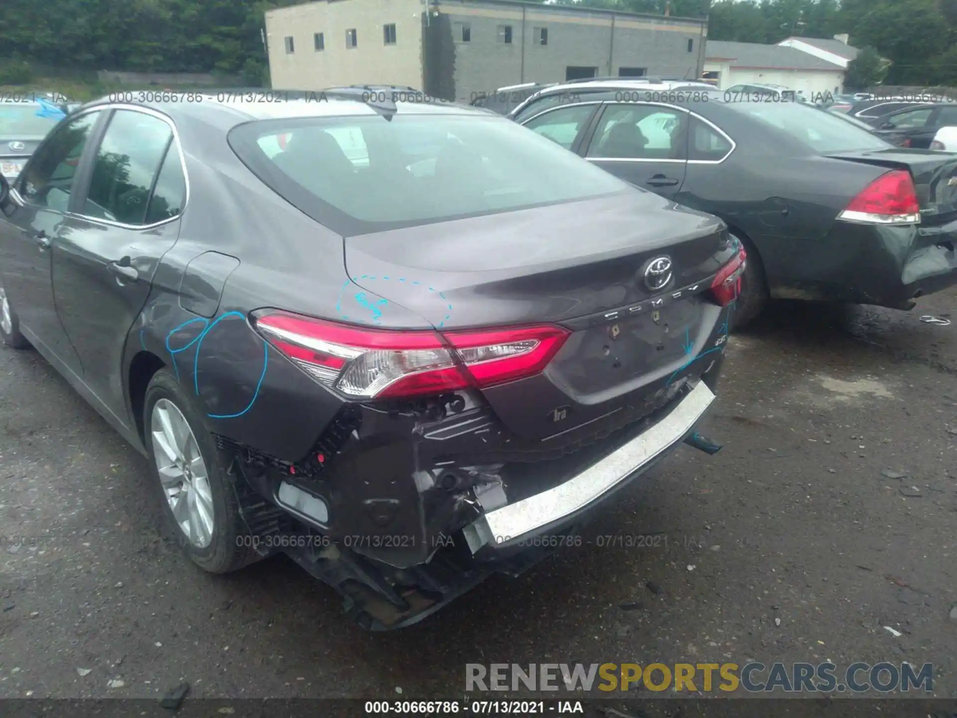 6 Photograph of a damaged car 4T1B11HK9KU161908 TOYOTA CAMRY 2019