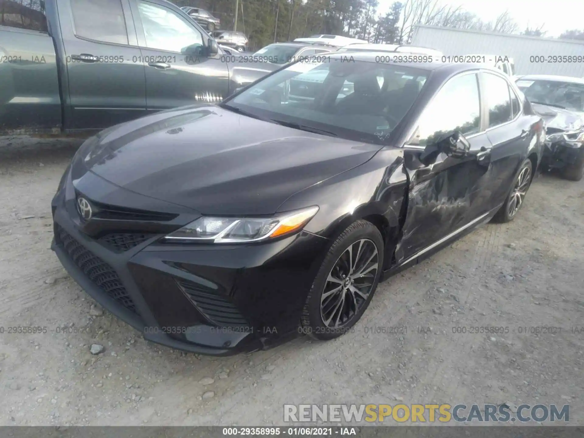 2 Photograph of a damaged car 4T1B11HK9KU162492 TOYOTA CAMRY 2019