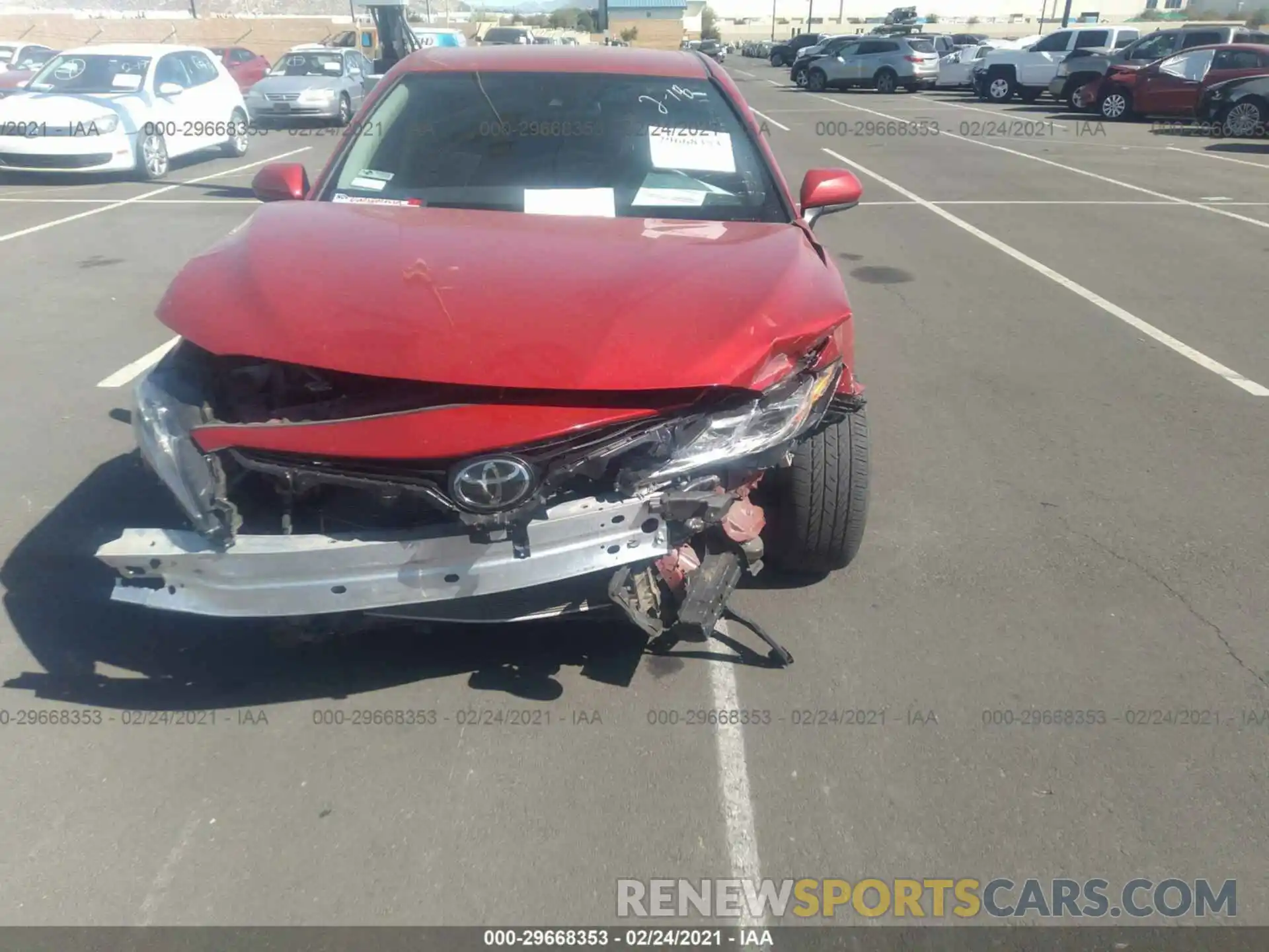 6 Photograph of a damaged car 4T1B11HK9KU162640 TOYOTA CAMRY 2019