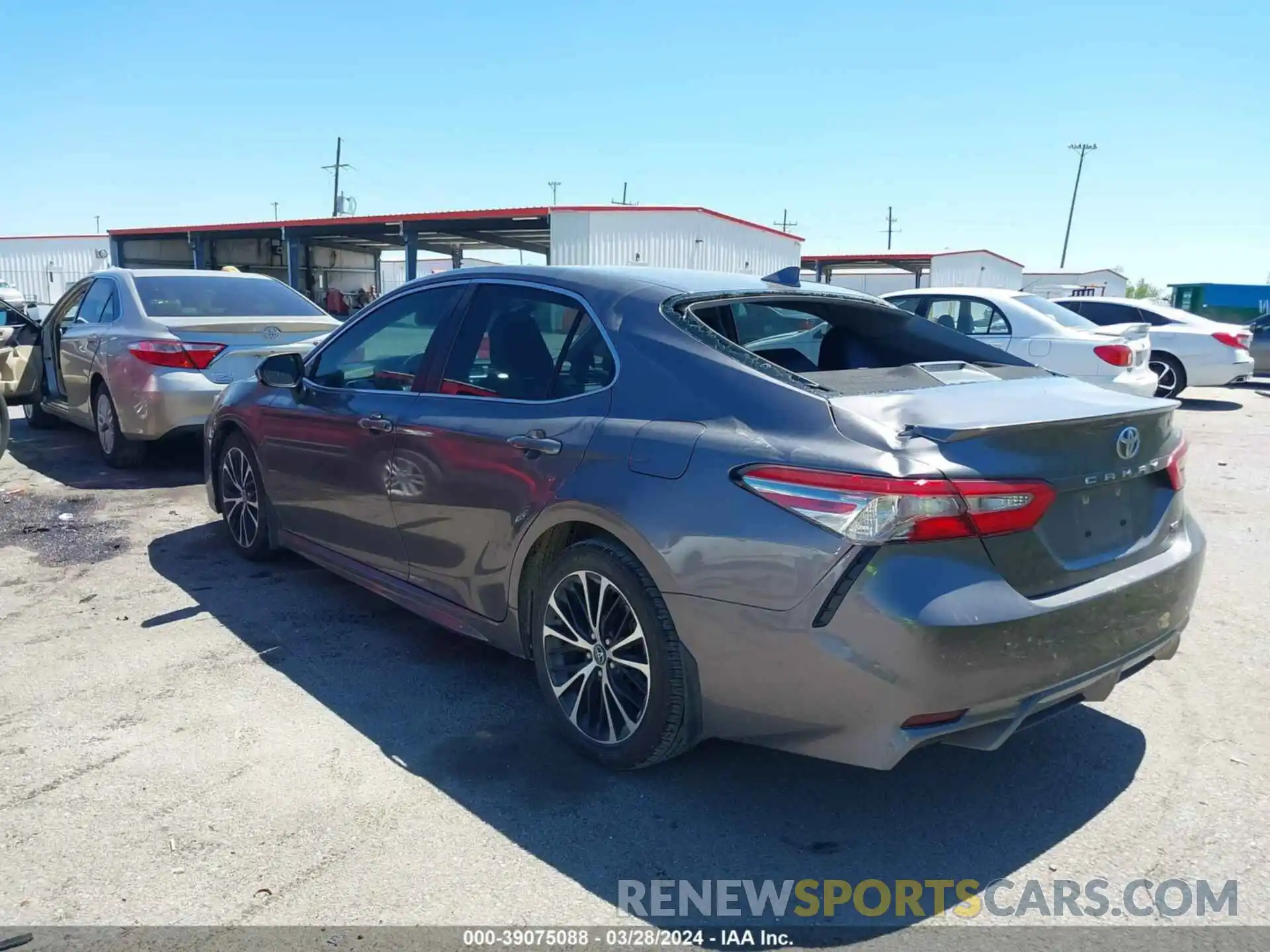 3 Photograph of a damaged car 4T1B11HK9KU163335 TOYOTA CAMRY 2019