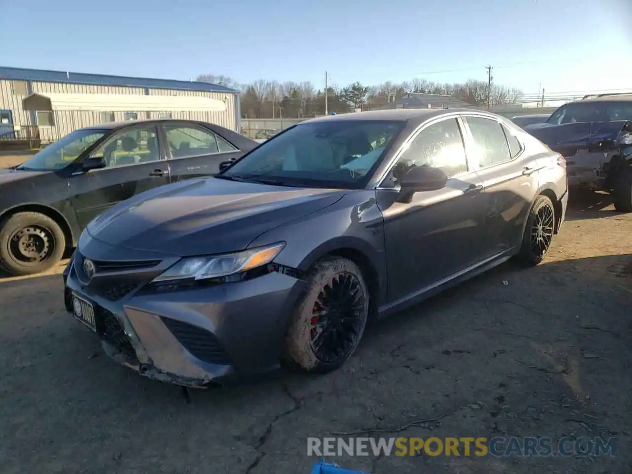 2 Photograph of a damaged car 4T1B11HK9KU165957 TOYOTA CAMRY 2019