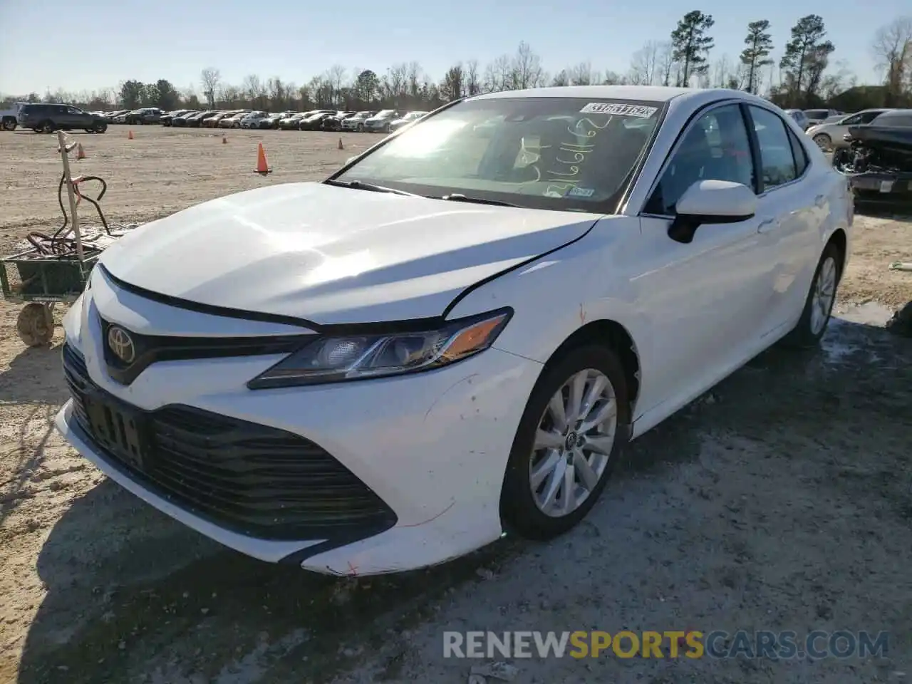 2 Photograph of a damaged car 4T1B11HK9KU166333 TOYOTA CAMRY 2019