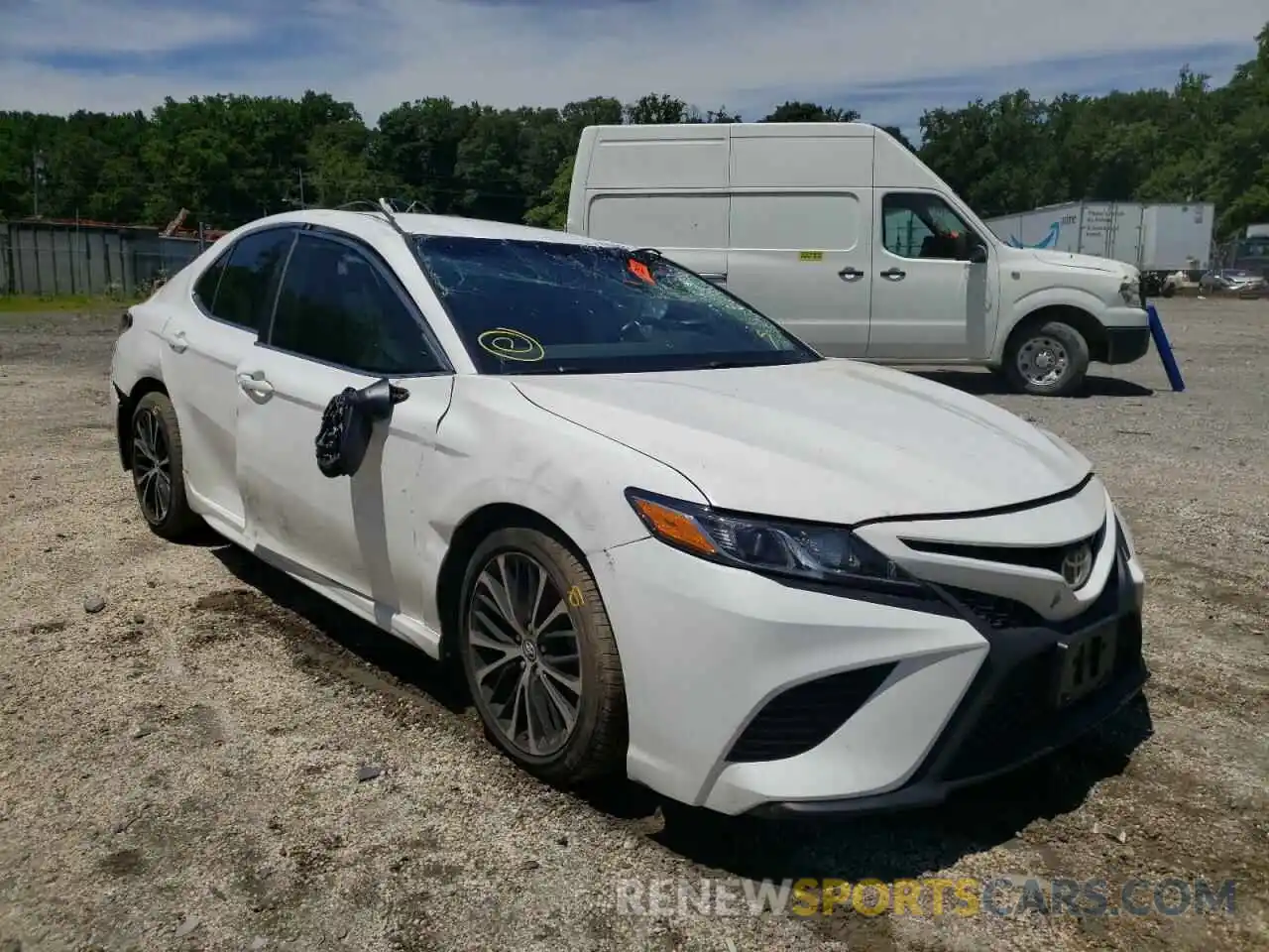 1 Photograph of a damaged car 4T1B11HK9KU166428 TOYOTA CAMRY 2019