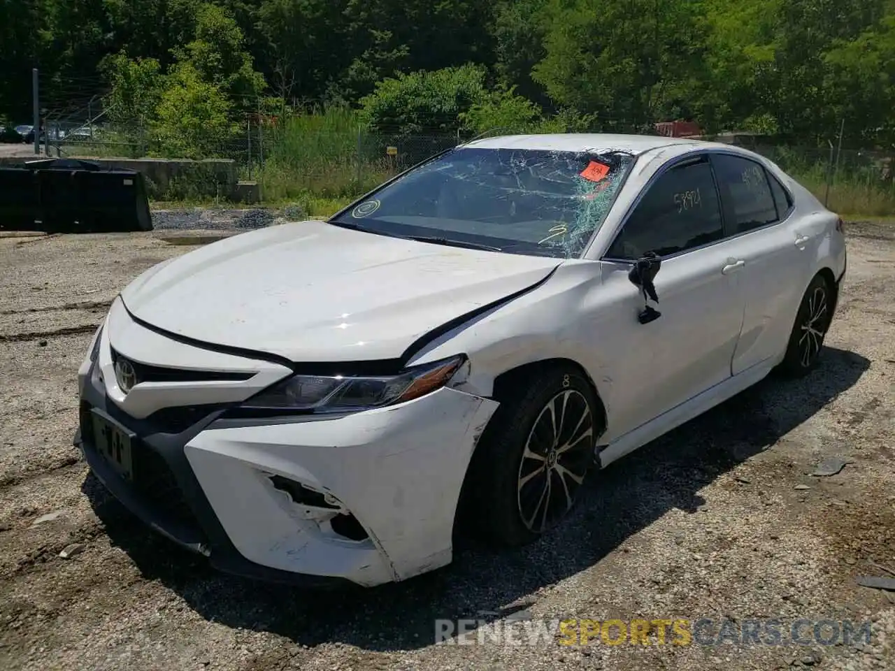 2 Photograph of a damaged car 4T1B11HK9KU166428 TOYOTA CAMRY 2019